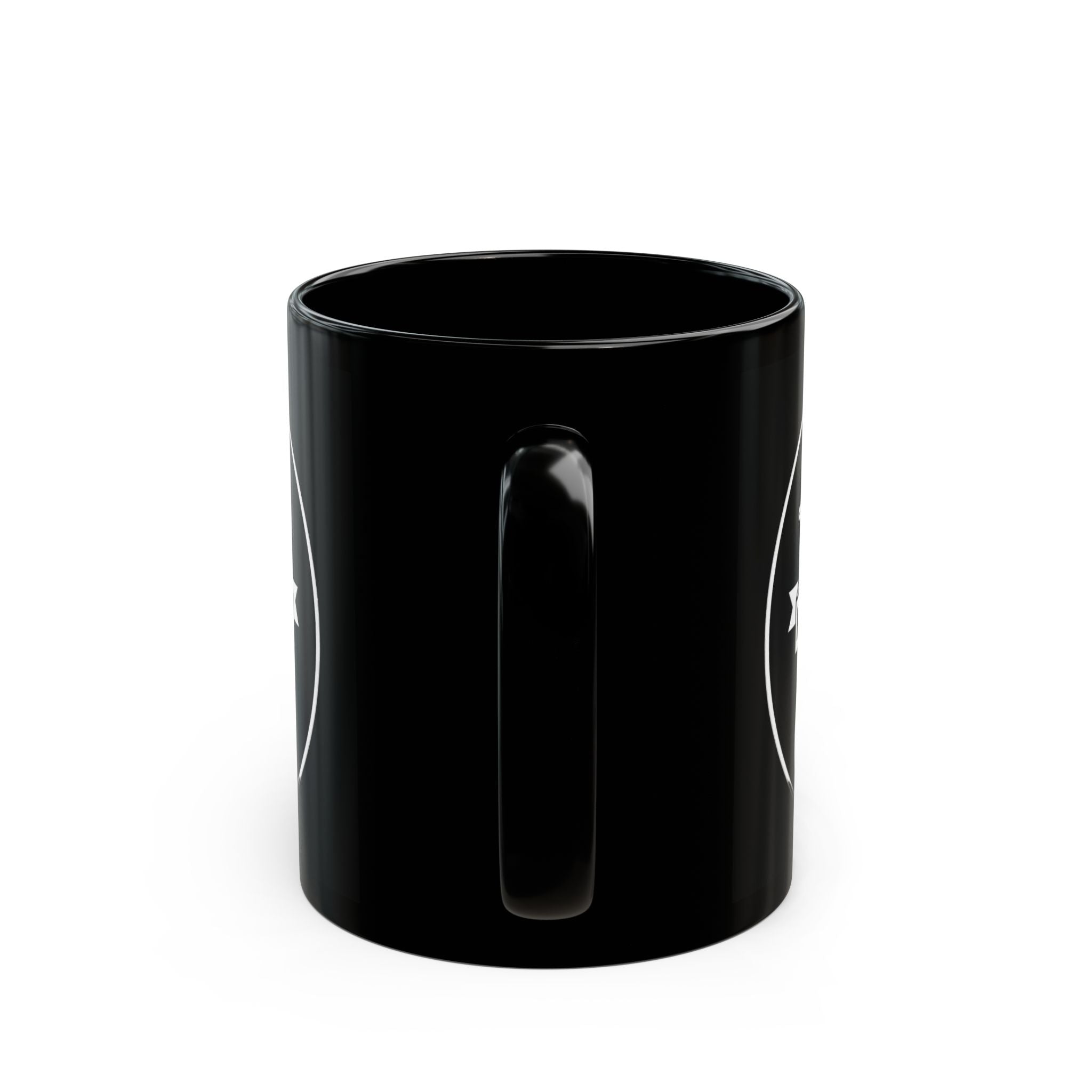 Coffee Lover's Black Mug - Perfect Gift for Coffee Addicts, Motivational Mug for Home, Office, Gift for Friends