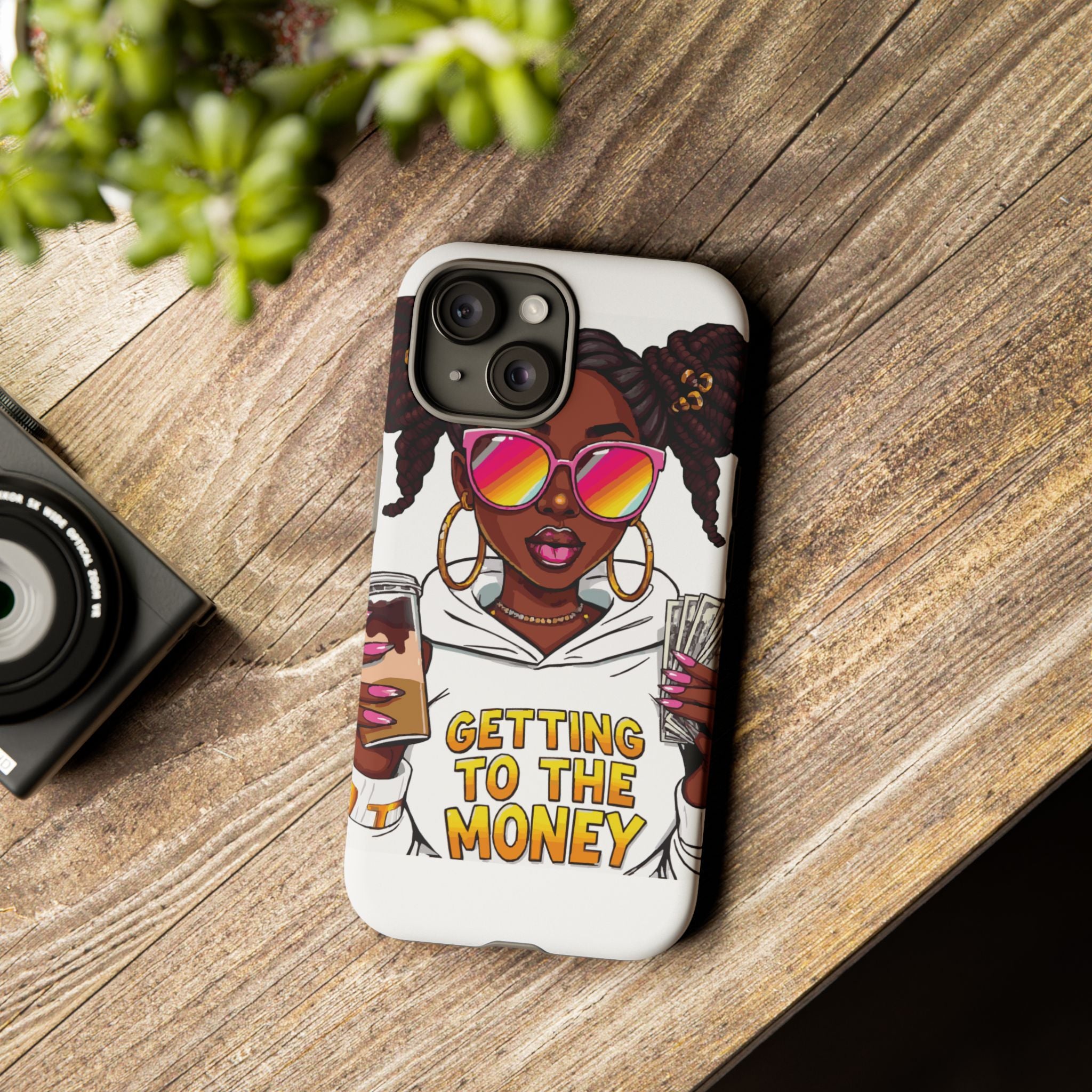 Stylish Phone Case with Bold Design, Fun Gift for Her, Customizable Cover, [...]