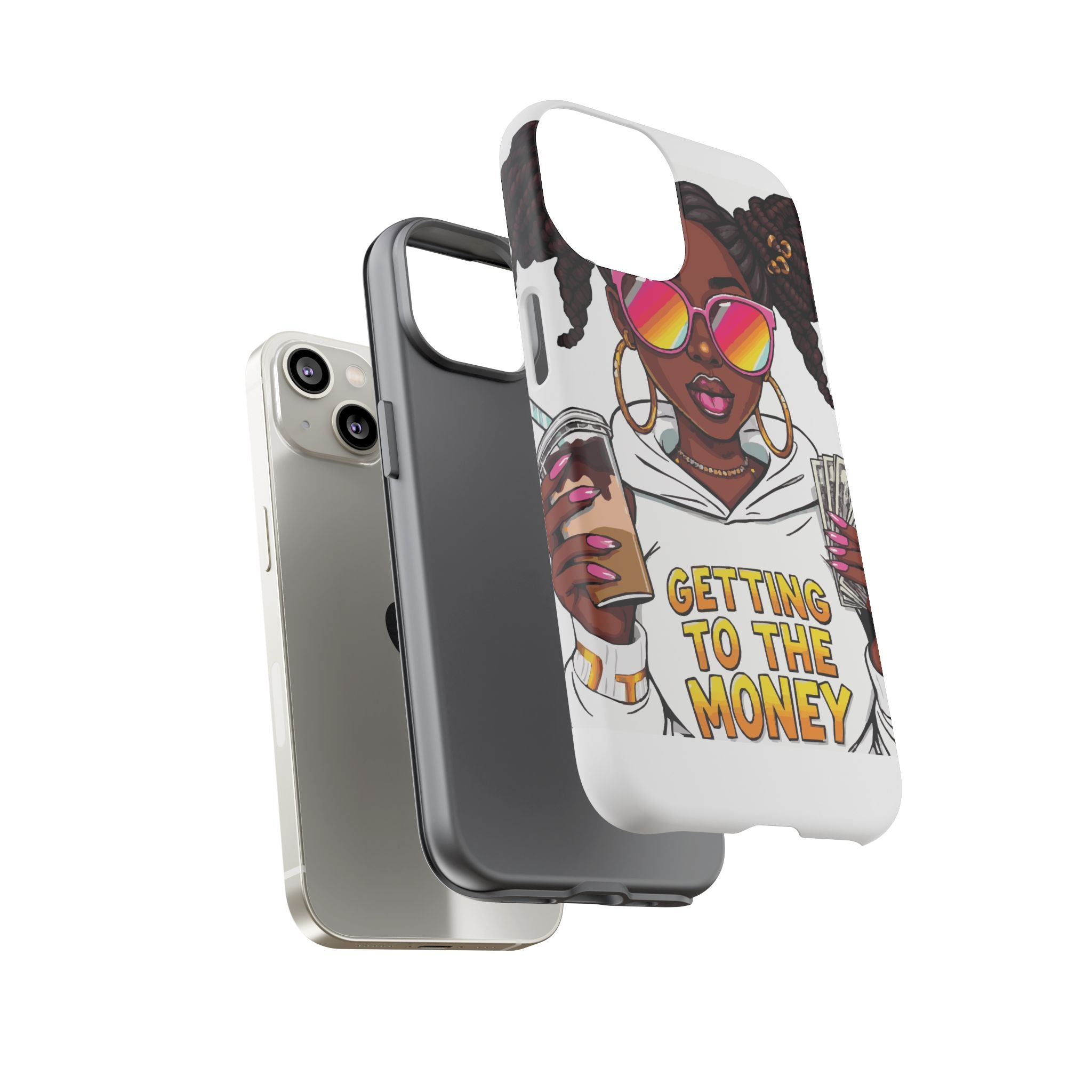 Stylish Phone Case with Bold Design, Fun Gift for Her, Customizable Cover, [...]