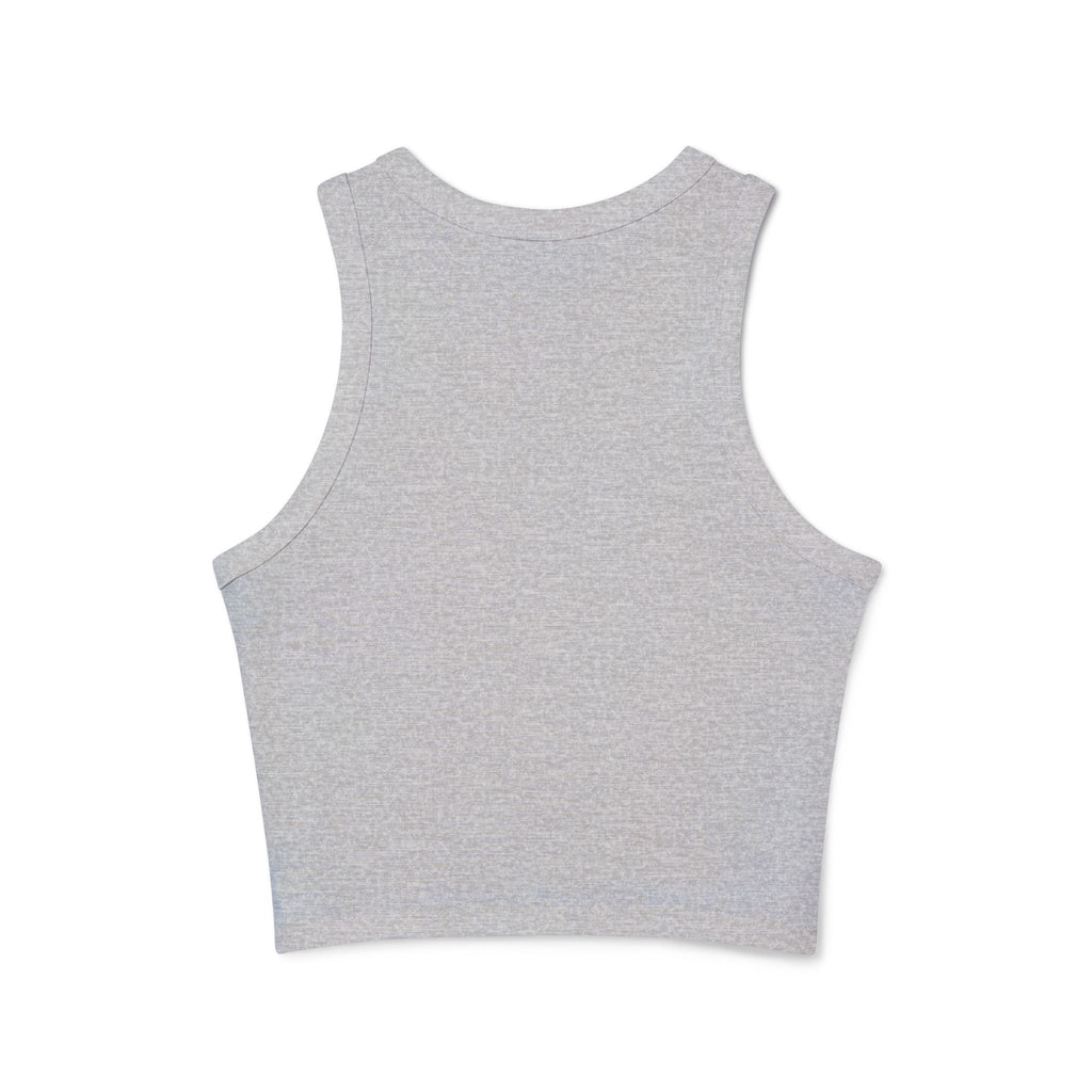 believe Women's Micro Rib Racer Tank Top | Casual Summer Essential, Workout Top, Layering Piece, Holiday Gift, Everyday Comfort