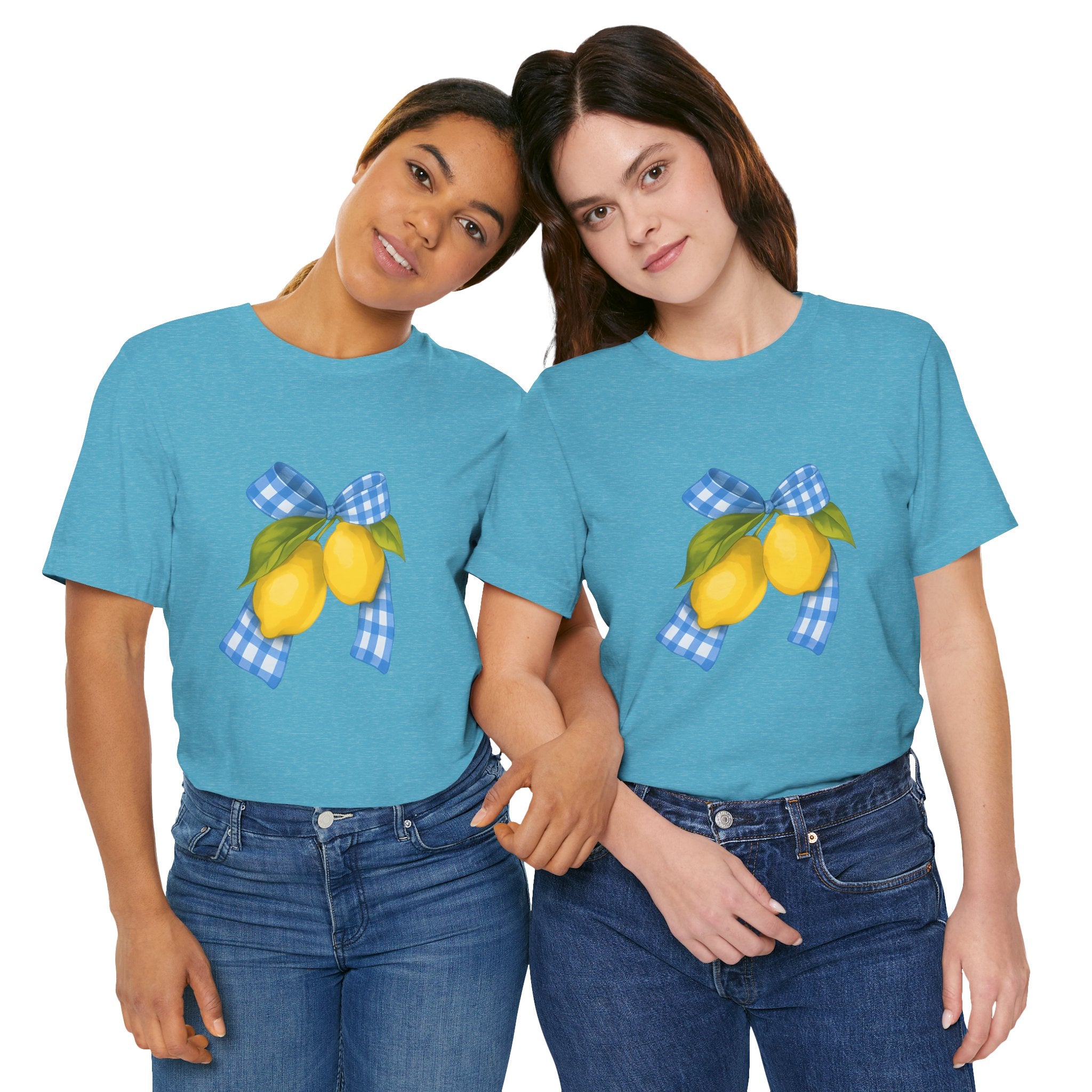 Lemon Blossom Unisex Tee - Summer Vibes, Farmhouse Style, Gifts for Her, Casual Wear, Garden Party Attire