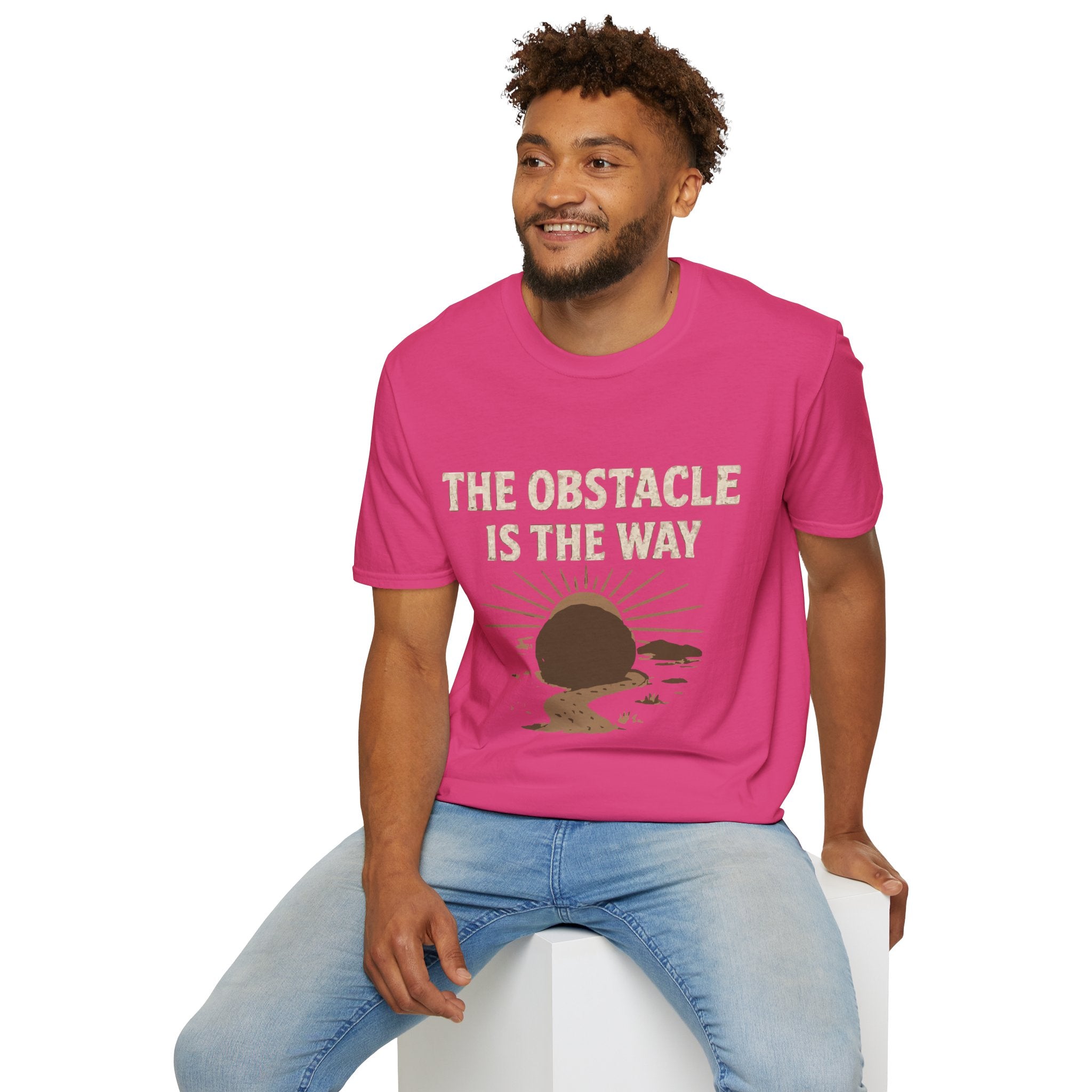 Graphic T-Shirt - The Obstacle is the Way