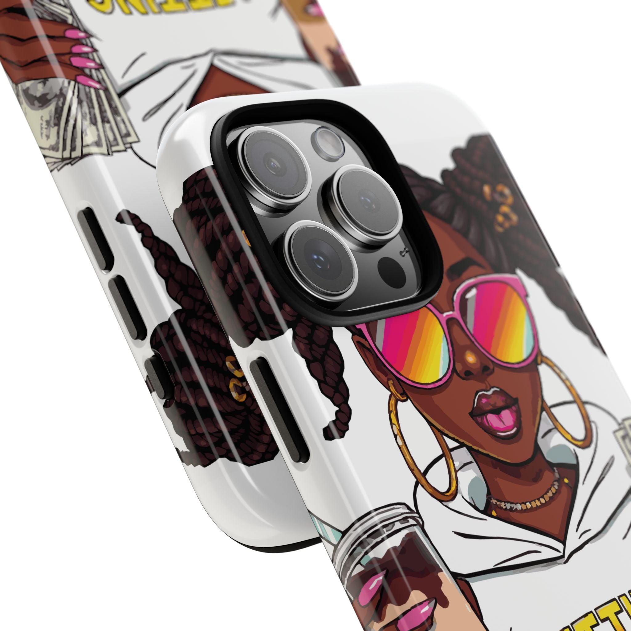 Stylish Phone Case with Bold Design, Fun Gift for Her, Customizable Cover, [...]