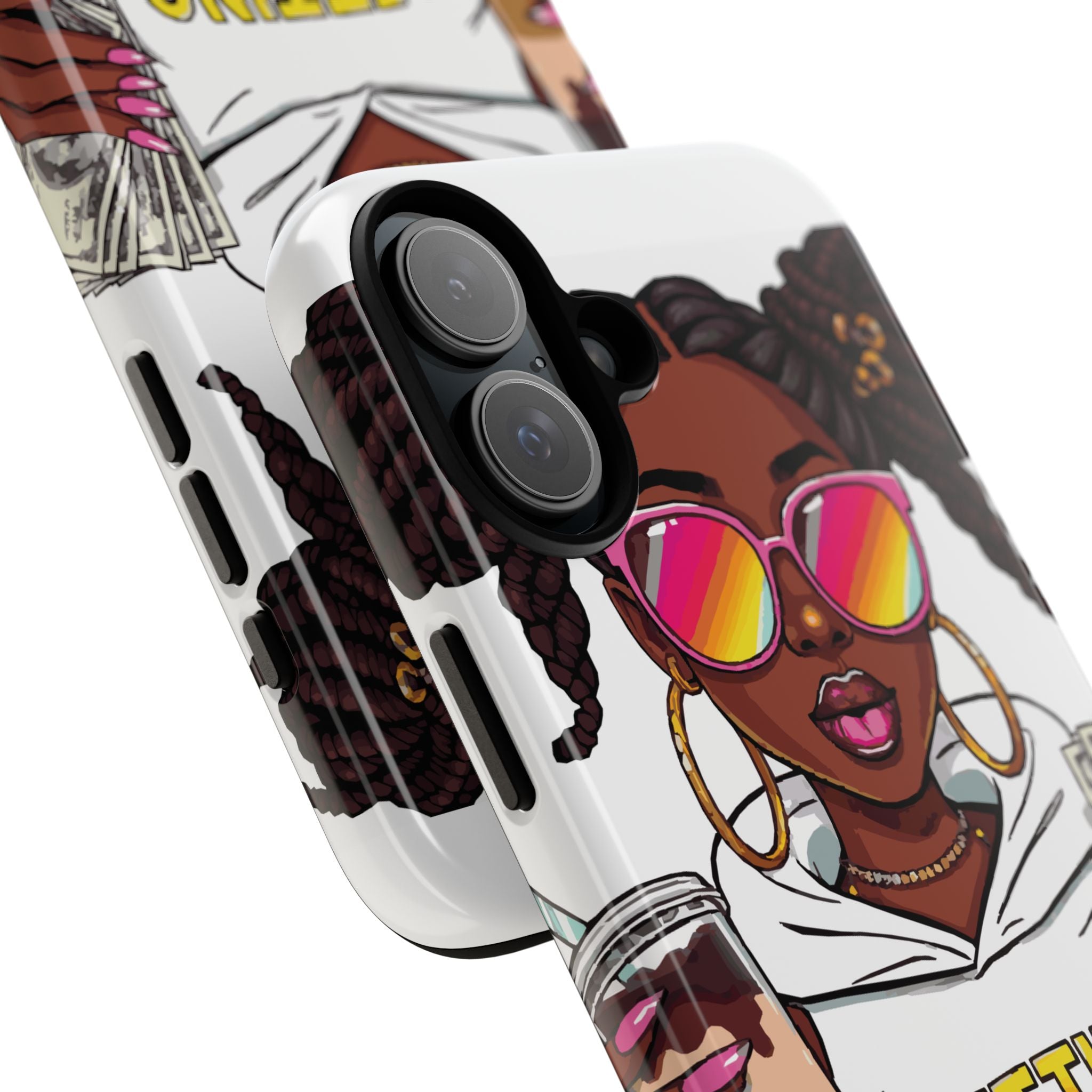 Stylish Phone Case with Bold Design, Fun Gift for Her, Customizable Cover, [...]