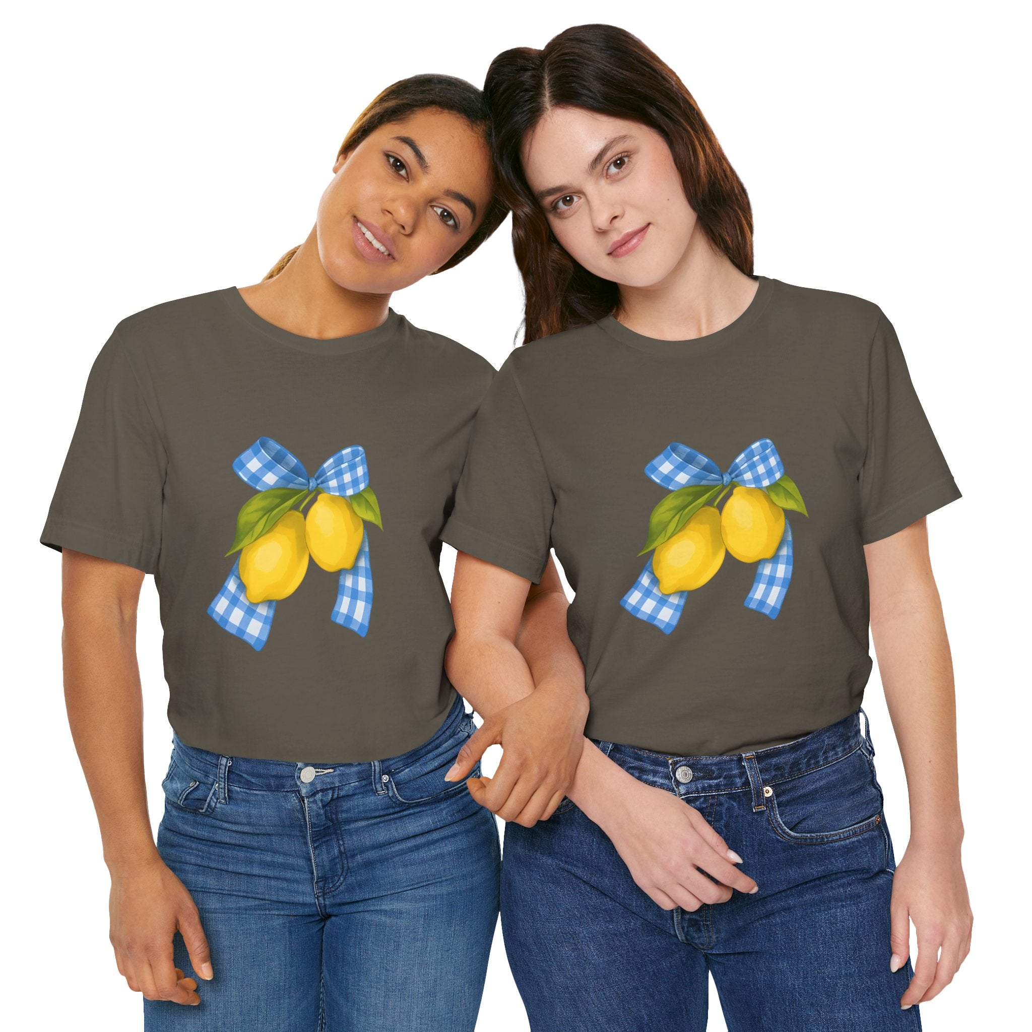 Lemon Blossom Unisex Tee - Summer Vibes, Farmhouse Style, Gifts for Her, Casual Wear, Garden Party Attire