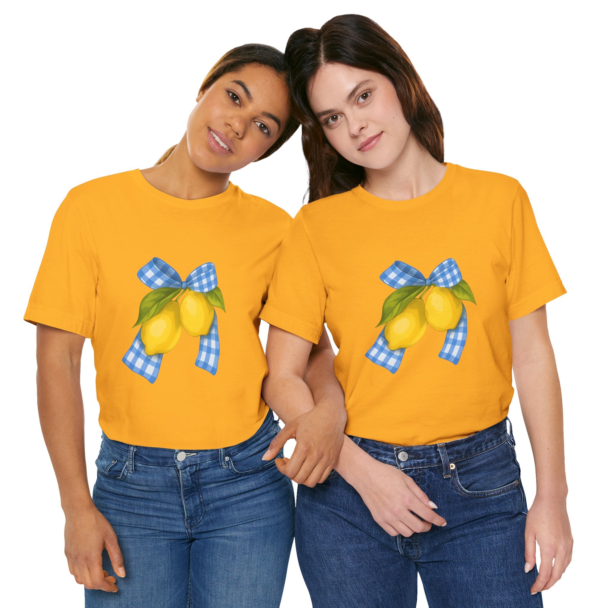 Lemon Blossom Unisex Tee - Summer Vibes, Farmhouse Style, Gifts for Her, Casual Wear, Garden Party Attire