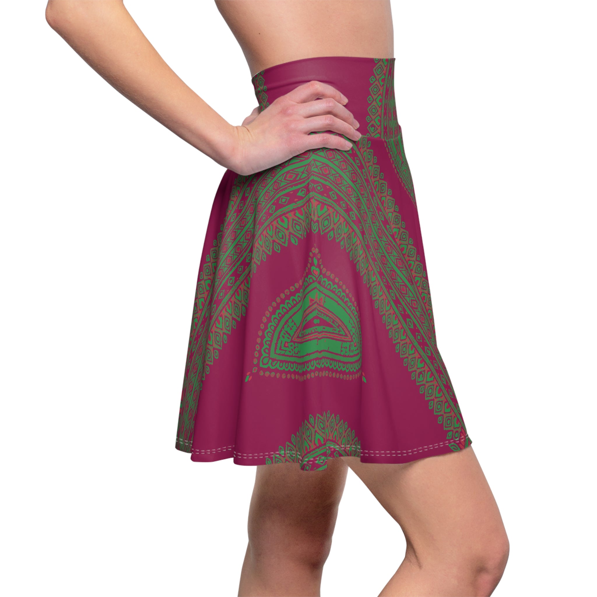 Dashiki Women's Skater Skirt