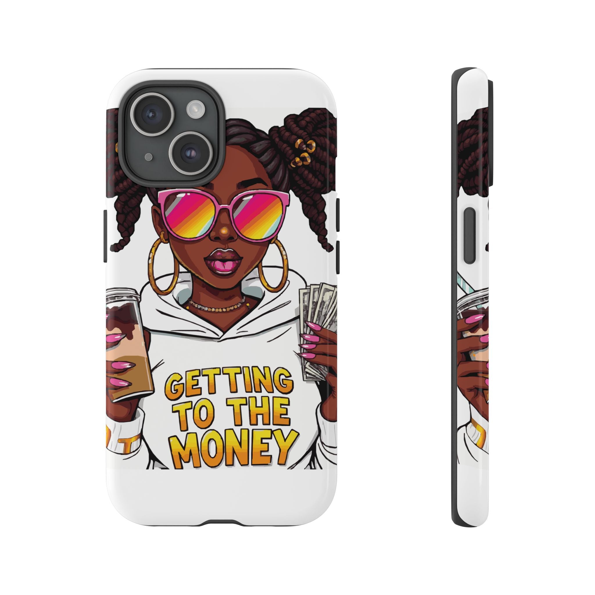 Stylish Phone Case with Bold Design, Fun Gift for Her, Customizable Cover, [...]