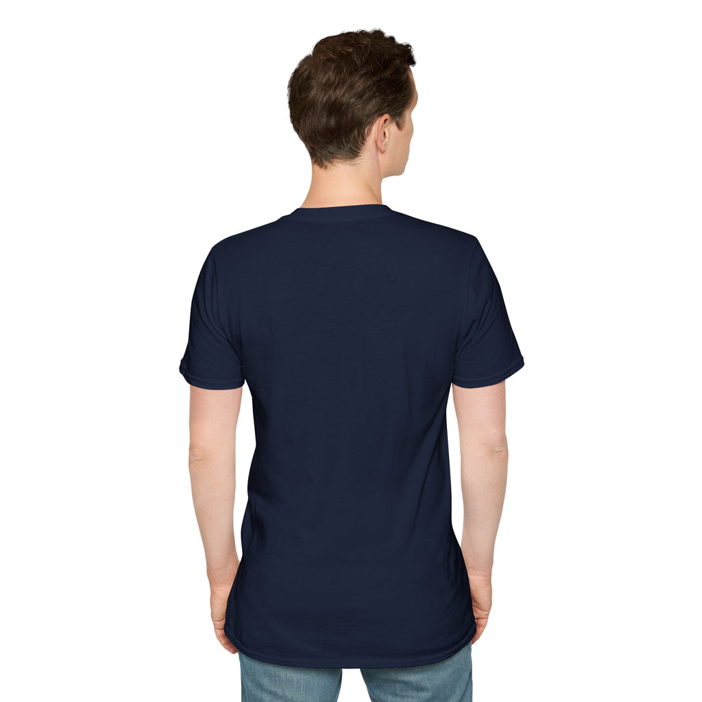 Ego Is The Enemy Unisex Softstyle Tee, Inspirational Graphic Shirt, Motivational Quote Top, Self-Development Apparel, Minimalist T-Shirt,