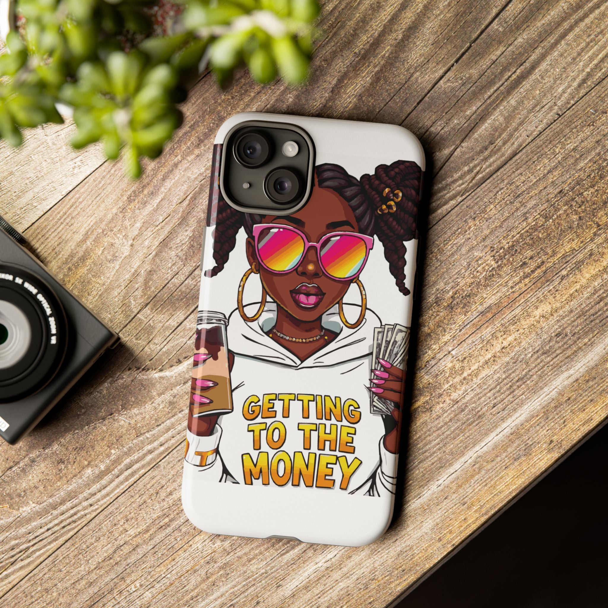 Stylish Phone Case with Bold Design, Fun Gift for Her, Customizable Cover, [...]