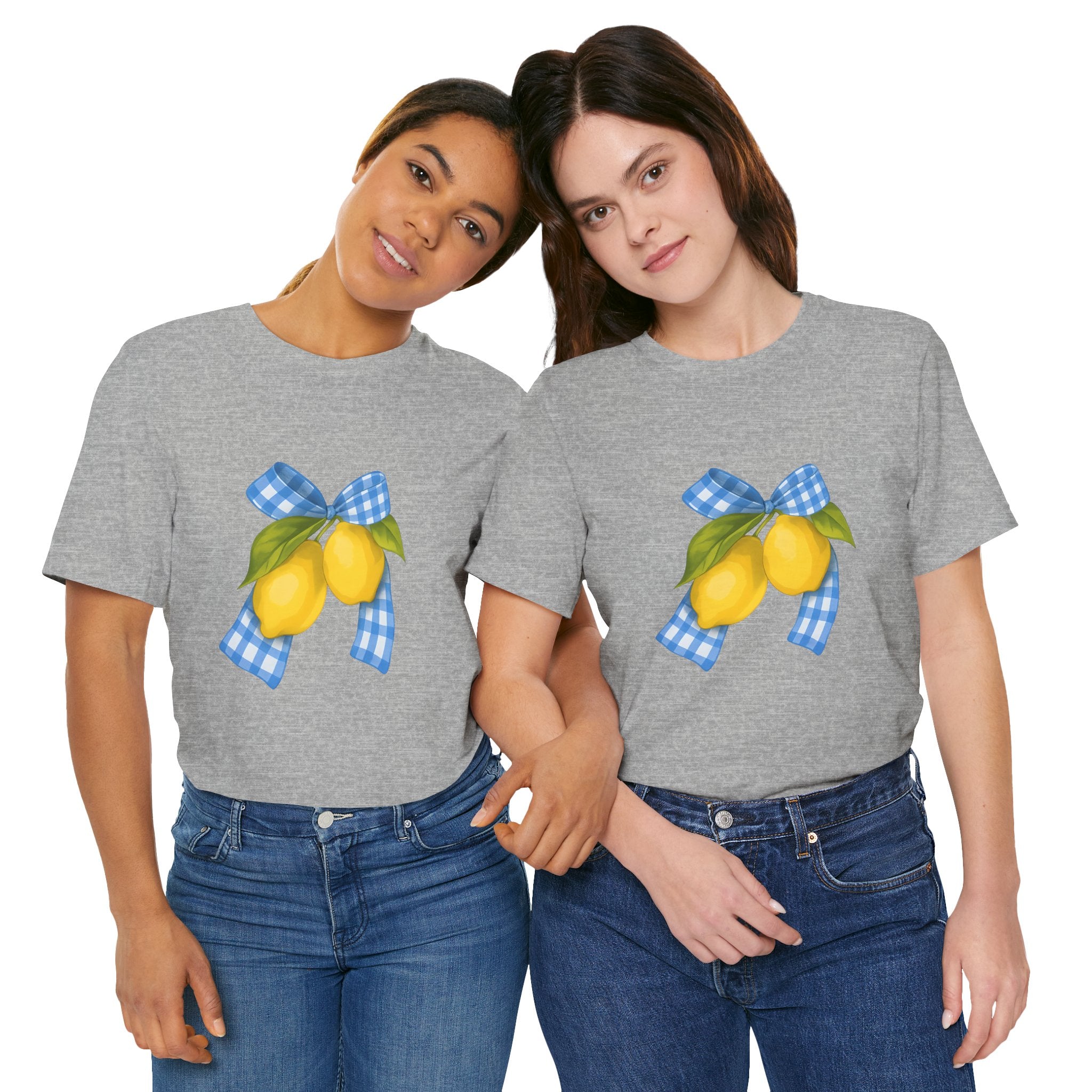 Lemon Blossom Unisex Tee - Summer Vibes, Farmhouse Style, Gifts for Her, Casual Wear, Garden Party Attire