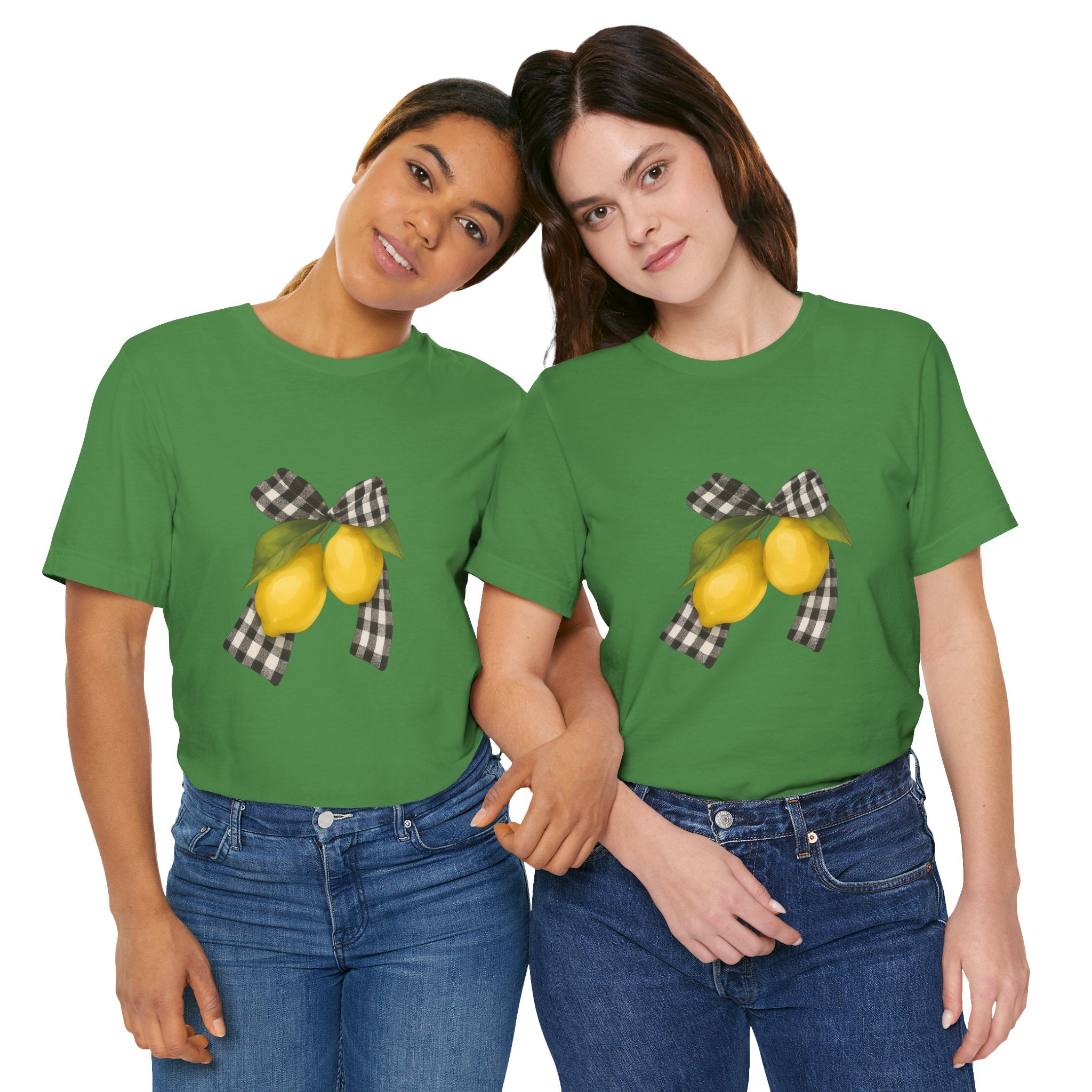 Lemon Print Unisex Tee - Perfect for Summer Parties, Gifts, Everyday wear, Festivals, and Home Decor
