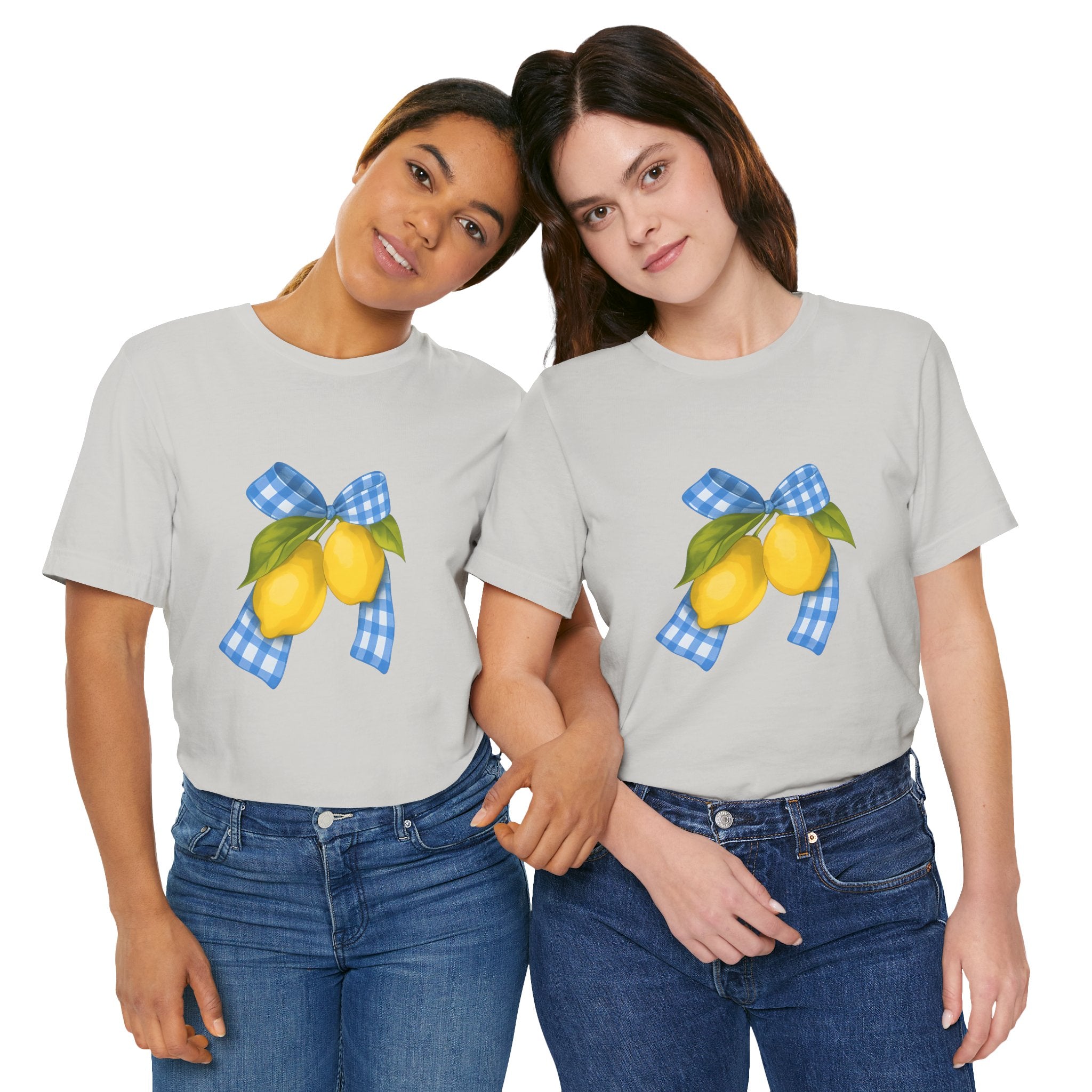 Lemon Blossom Unisex Tee - Summer Vibes, Farmhouse Style, Gifts for Her, Casual Wear, Garden Party Attire