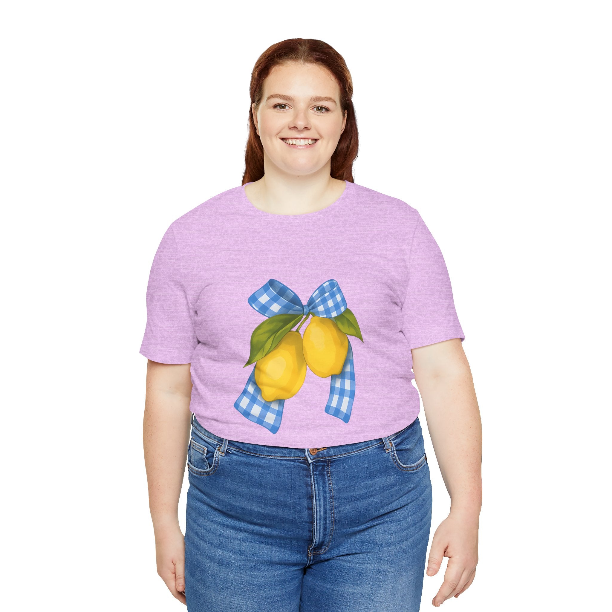 Lemon Blossom Unisex Tee - Summer Vibes, Farmhouse Style, Gifts for Her, Casual Wear, Garden Party Attire