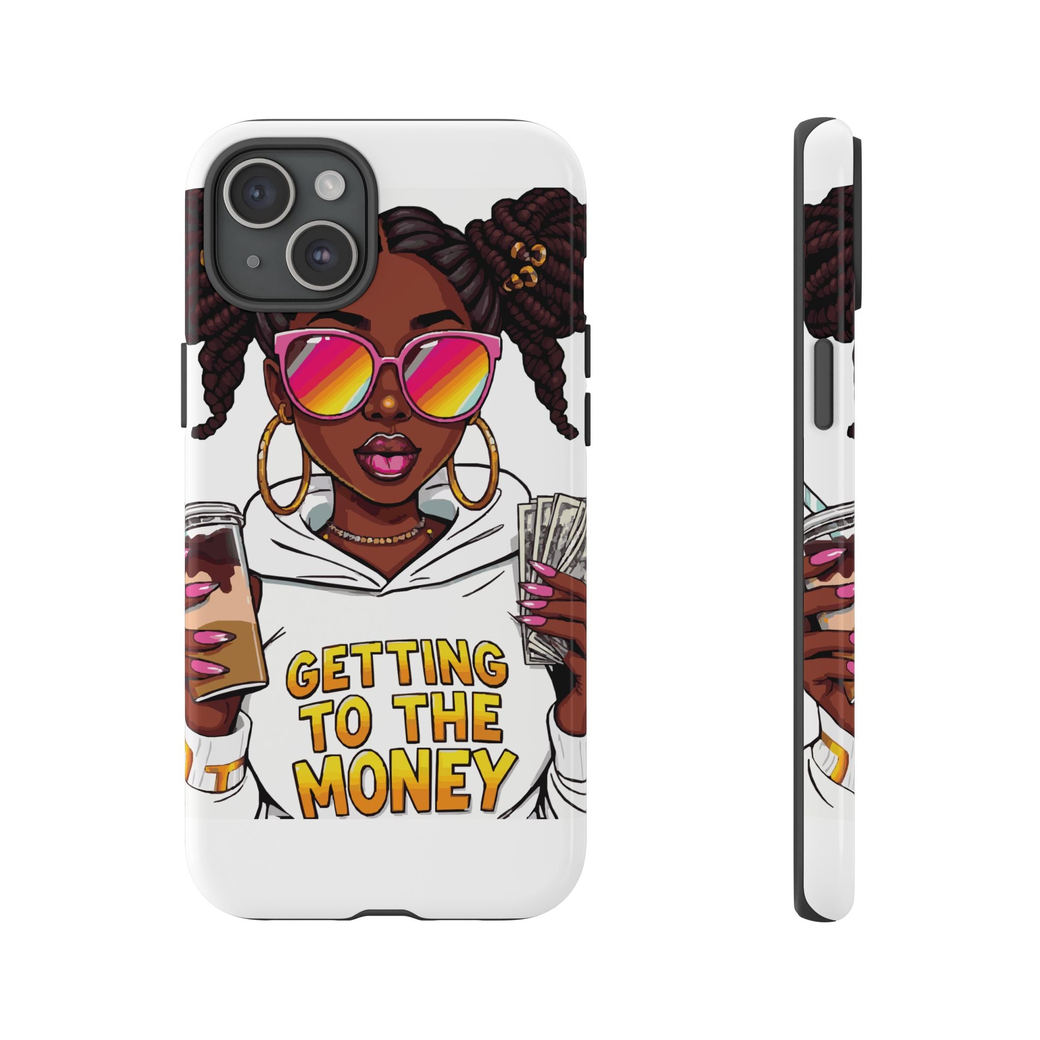 Stylish Phone Case with Bold Design, Fun Gift for Her, Customizable Cover, [...]