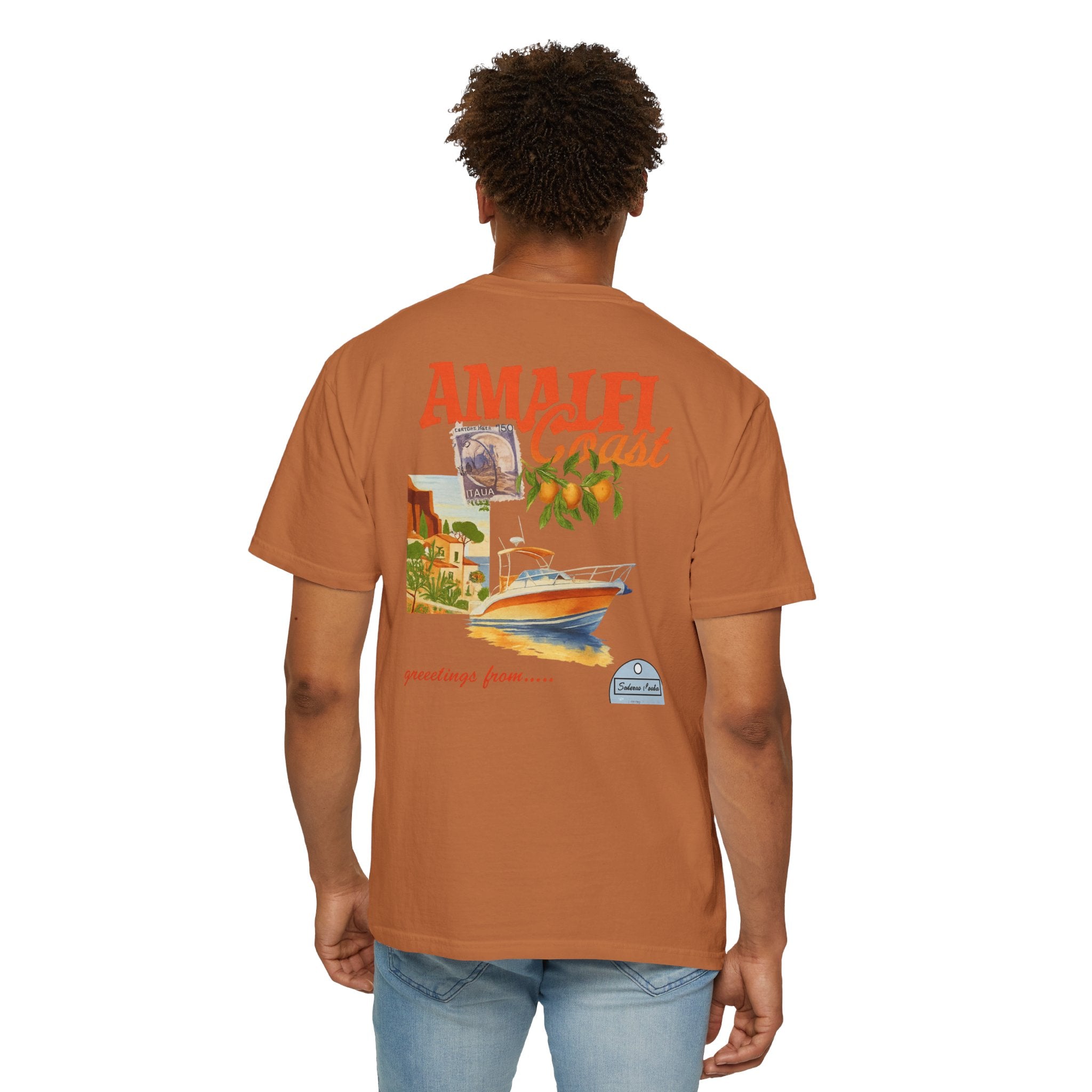 Amalfi Coast Vintage Unisex T-shirt - Stylish Travel Tee for Beach Lovers, Gifts for Her, Casual Summer Wear, Vacation Vibes