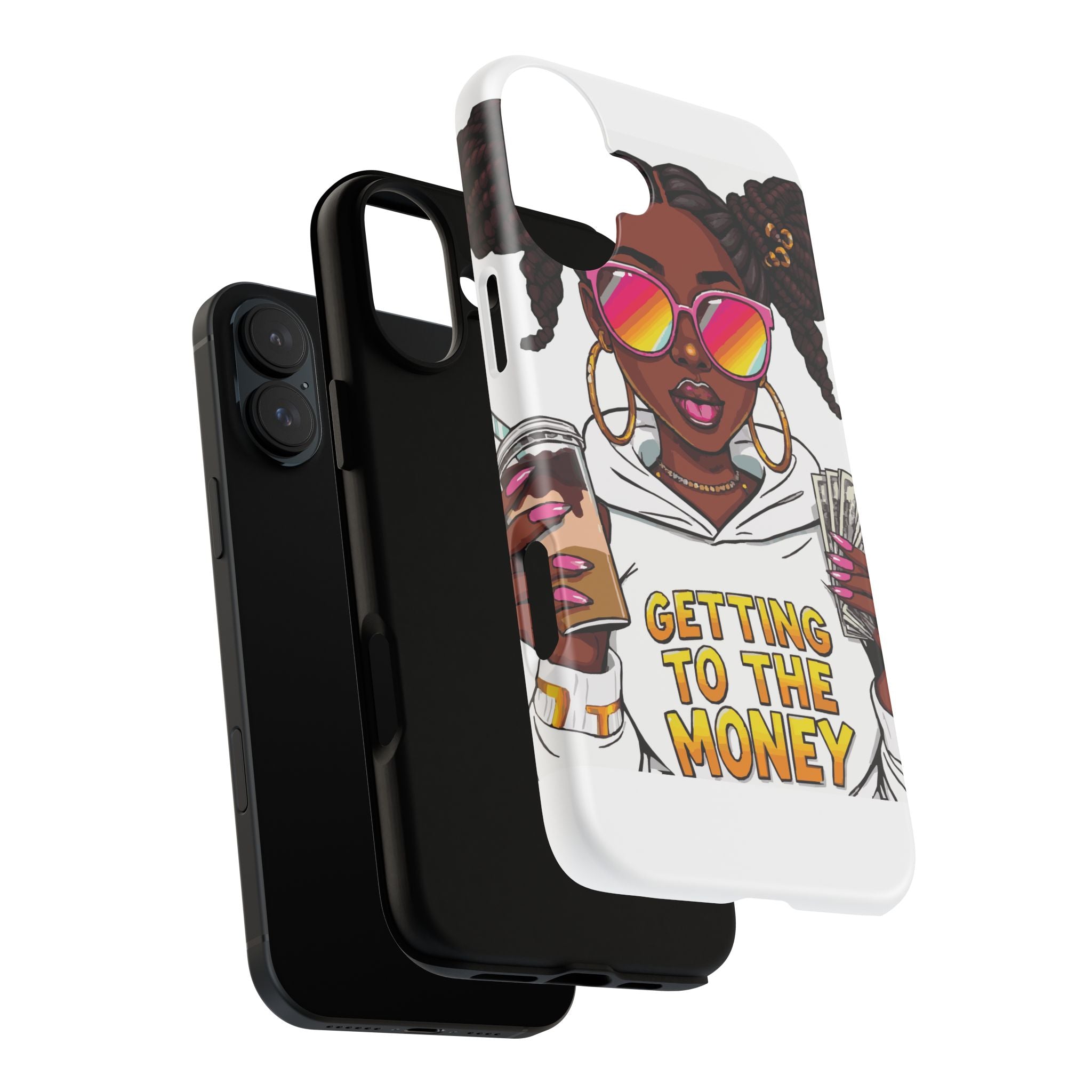 Stylish Phone Case with Bold Design, Fun Gift for Her, Customizable Cover, [...]
