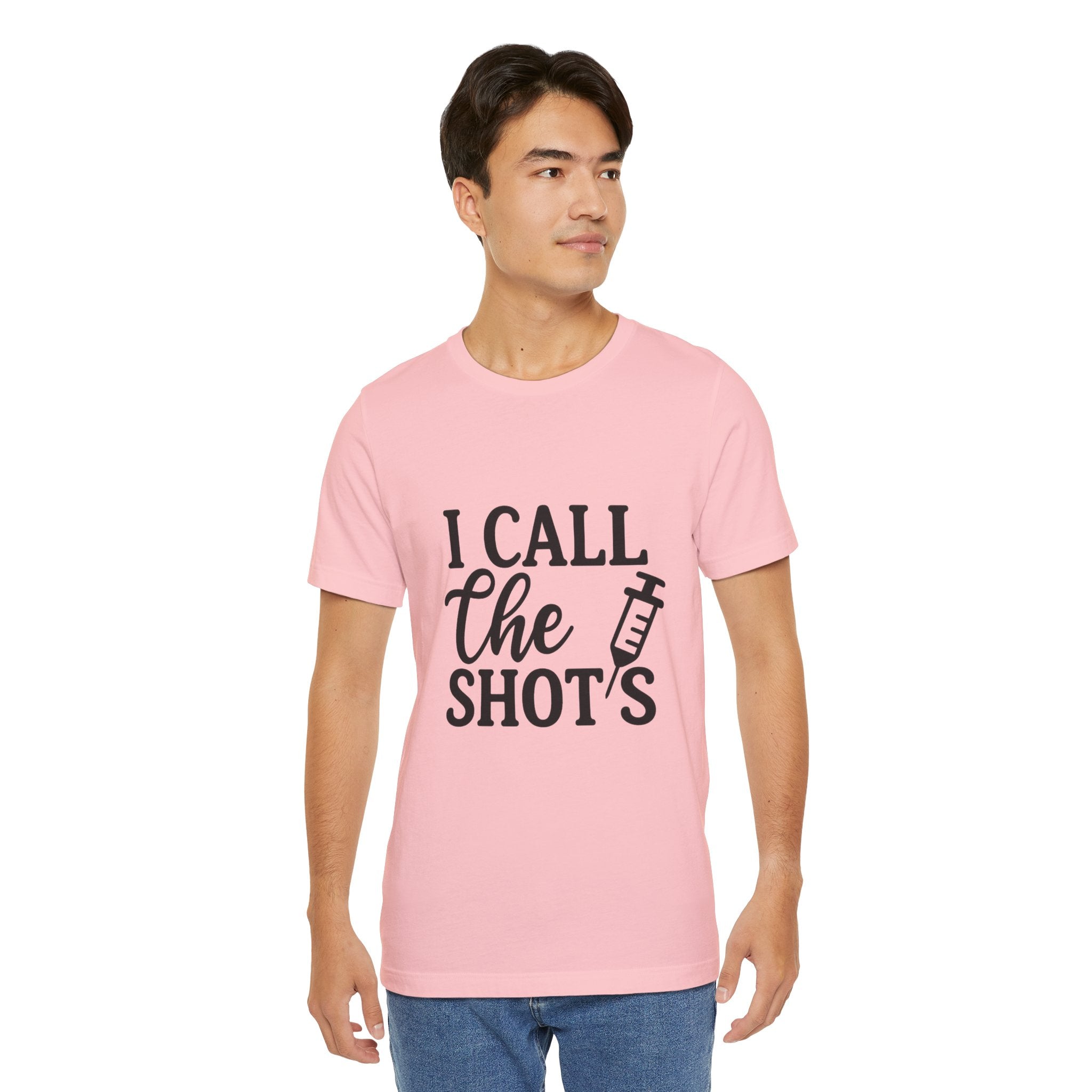 I Call the Shots  Tee, Fun Medical Humor Tee, Gift for Nurses, Healthcare Professional Shirt, Quirky Vaccine Shirt, [...]