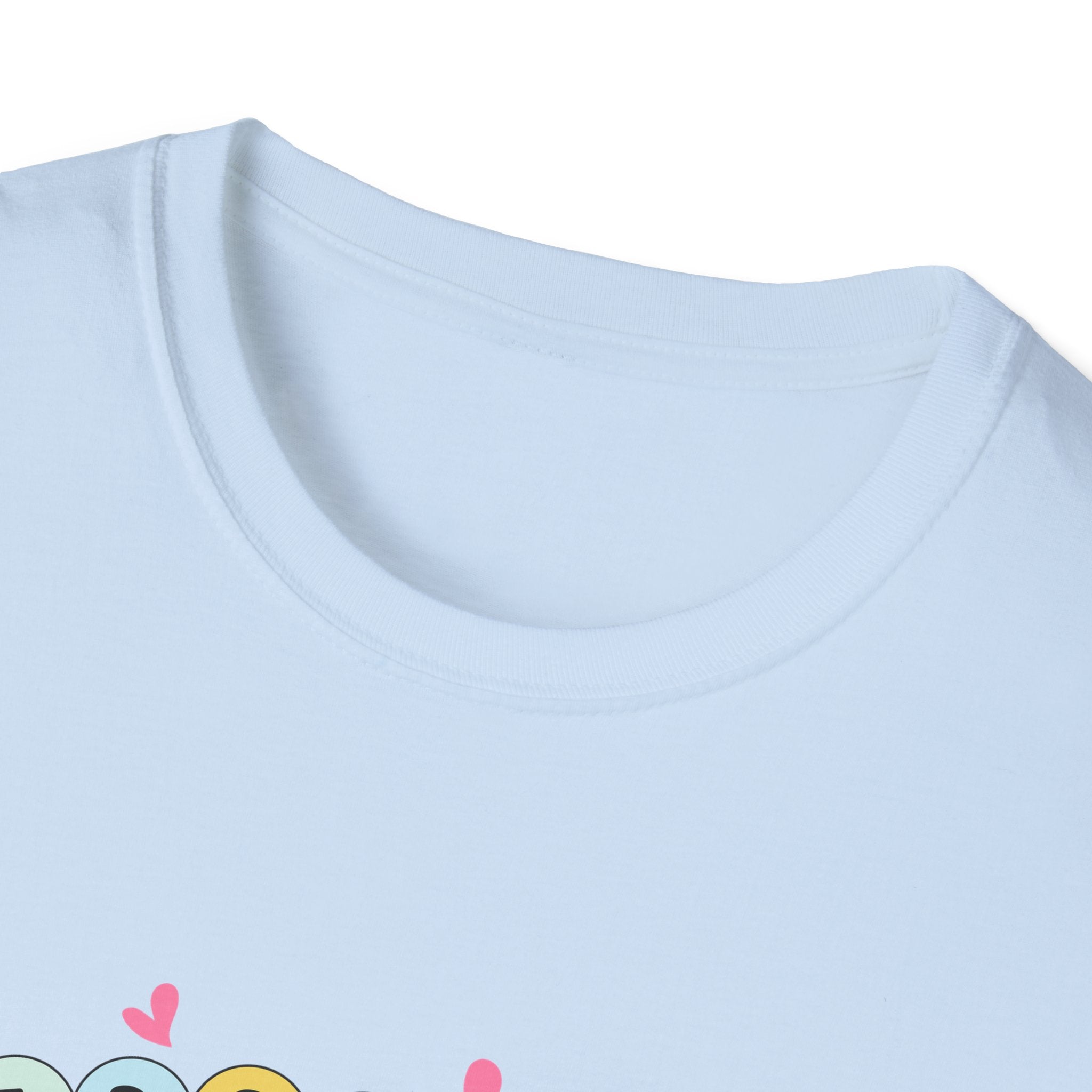 First Day of School Unisex T-Shirt - Cute Kids Tee, Back-to-School Shirt, Gift for Students, Colorful Bow Design, Fun School Apparel