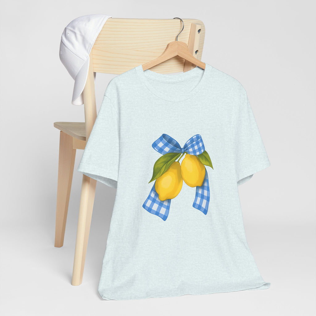 Lemon Blossom Unisex Tee - Summer Vibes, Farmhouse Style, Gifts for Her, Casual Wear, Garden Party Attire