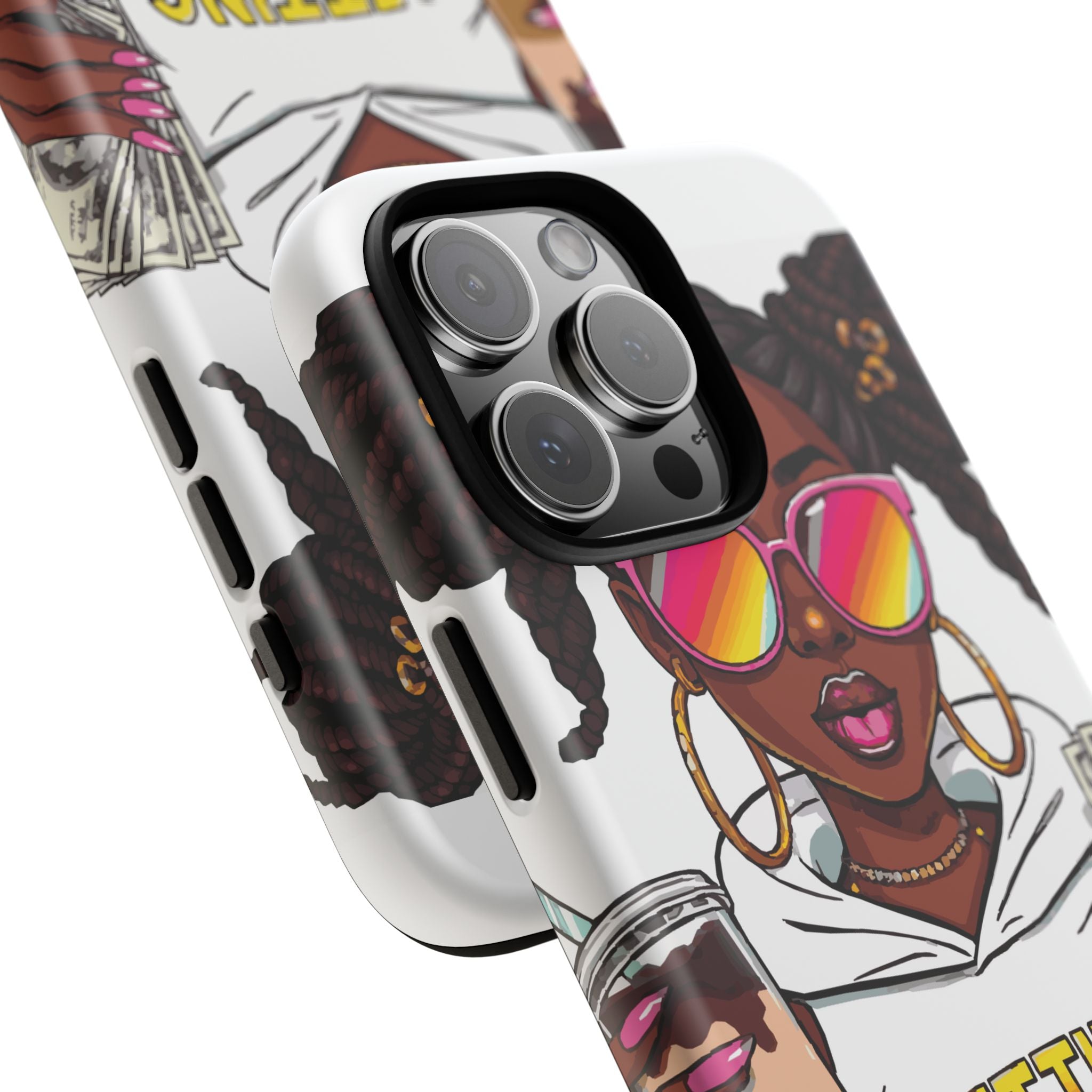 Stylish Phone Case with Bold Design, Fun Gift for Her, Customizable Cover, [...]