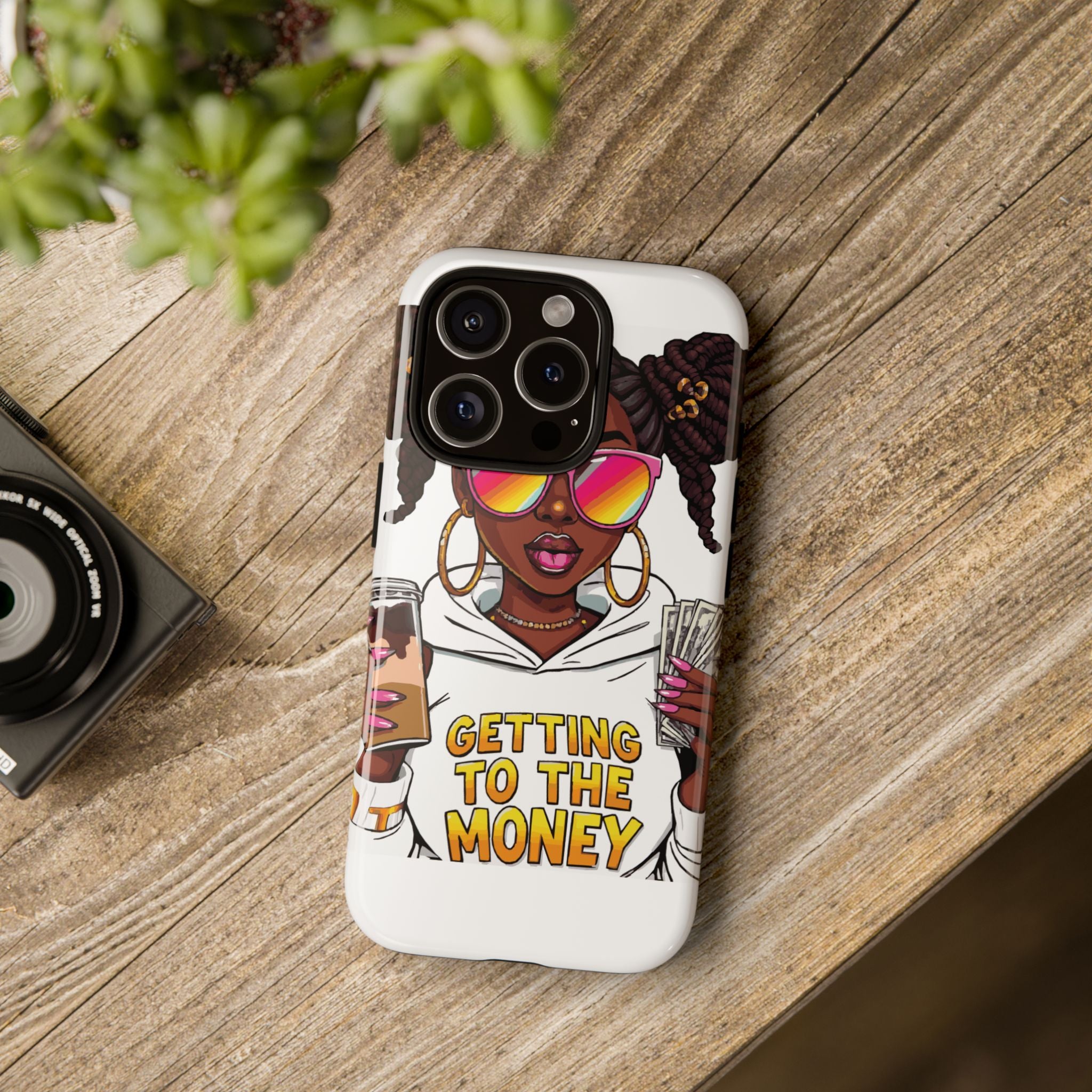Stylish Phone Case with Bold Design, Fun Gift for Her, Customizable Cover, [...]
