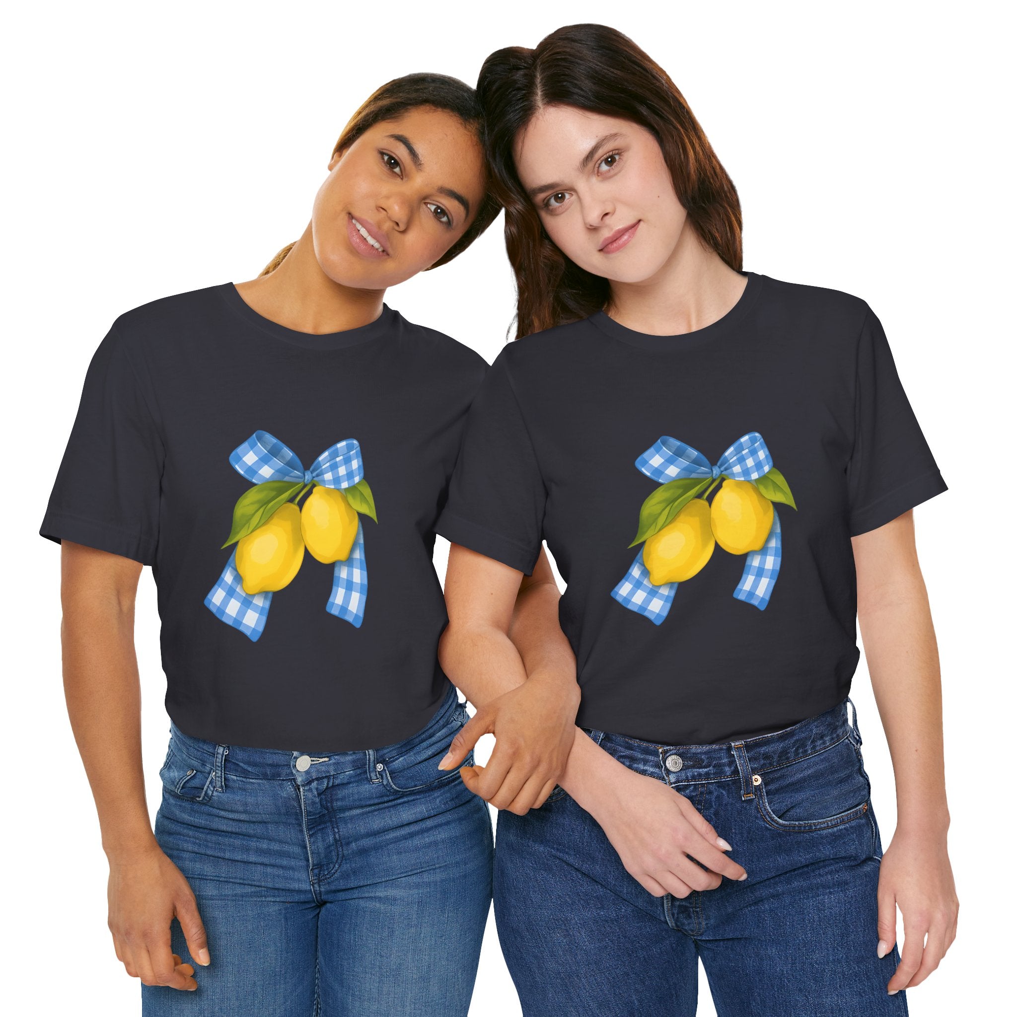 Lemon Blossom Unisex Tee - Summer Vibes, Farmhouse Style, Gifts for Her, Casual Wear, Garden Party Attire