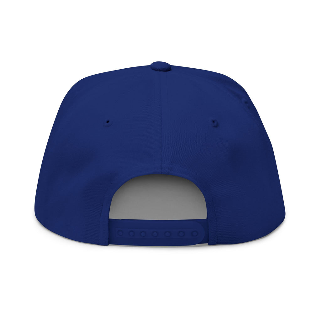 Stylish Embroidered Flat Bill Cap - Customizable, Trendy Hat for Everyday Use, Sports, Gifts, and Festivals