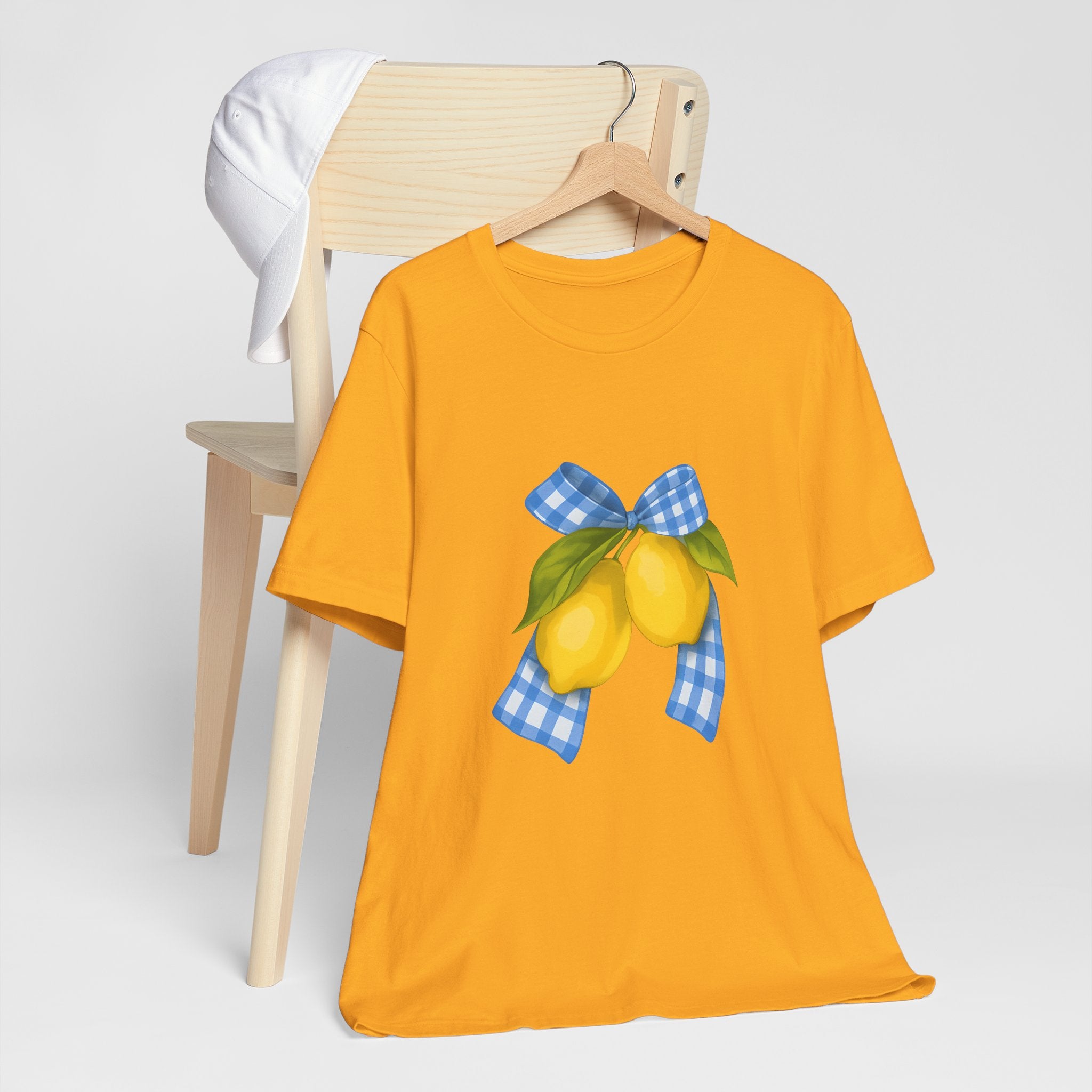 Lemon Blossom Unisex Tee - Summer Vibes, Farmhouse Style, Gifts for Her, Casual Wear, Garden Party Attire