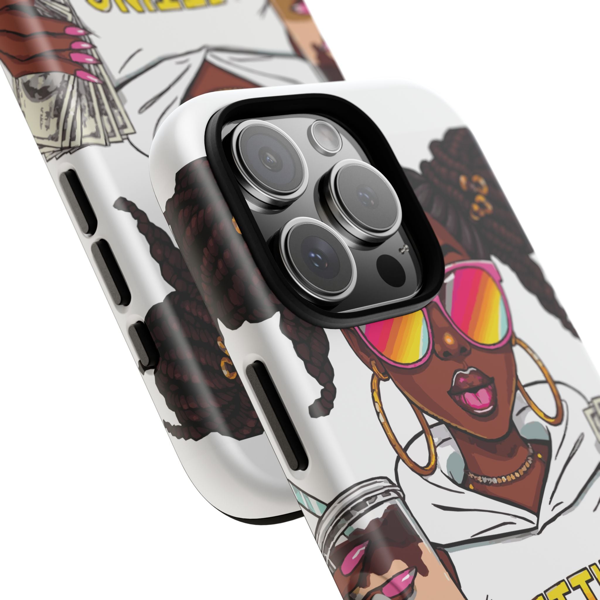 Stylish Phone Case with Bold Design, Fun Gift for Her, Customizable Cover, [...]