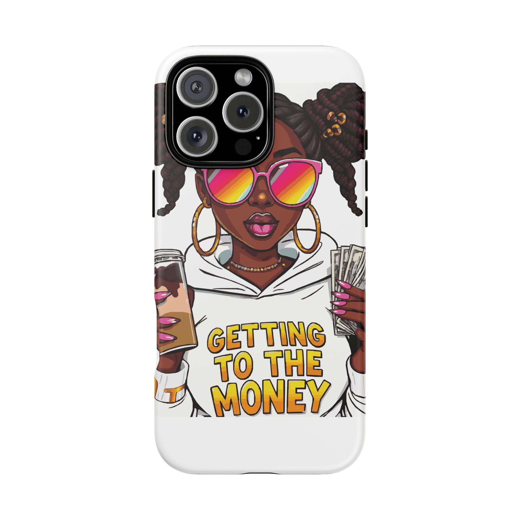 Stylish Phone Case with Bold Design, Fun Gift for Her, Customizable Cover, [...]