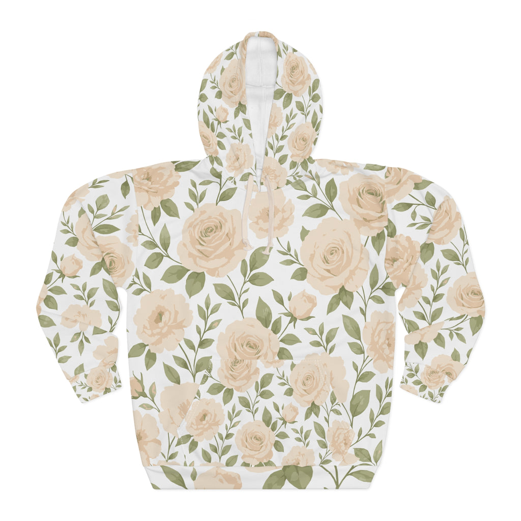 Luxury Floral Elegance Hoodie