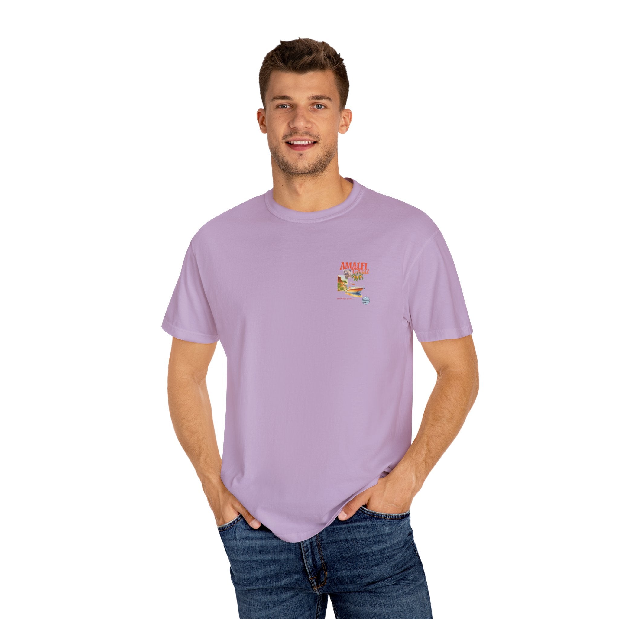 Amalfi Coast Vintage Unisex T-shirt - Stylish Travel Tee for Beach Lovers, Gifts for Her, Casual Summer Wear, Vacation Vibes
