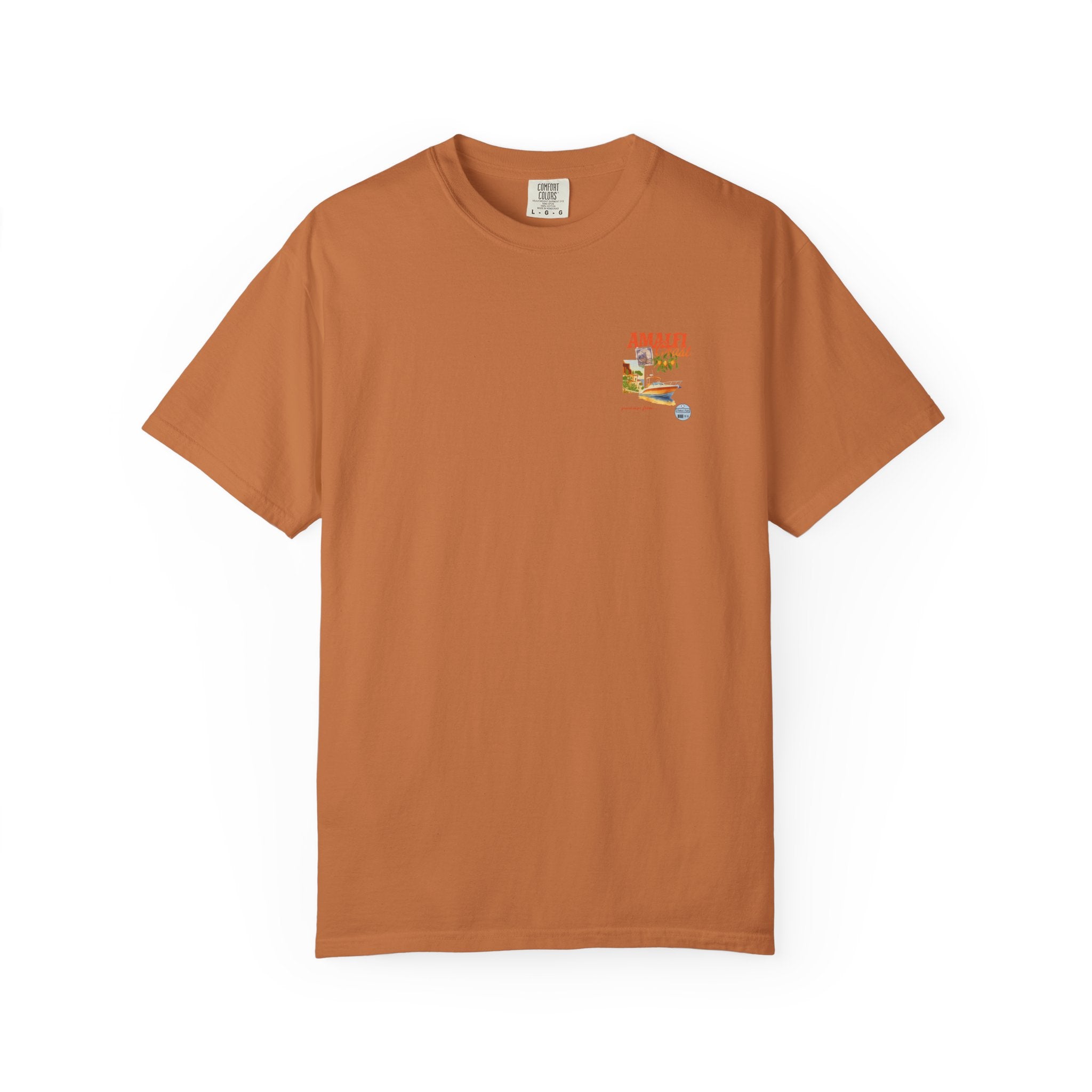 Amalfi Coast Vintage Unisex T-shirt - Stylish Travel Tee for Beach Lovers, Gifts for Her, Casual Summer Wear, Vacation Vibes