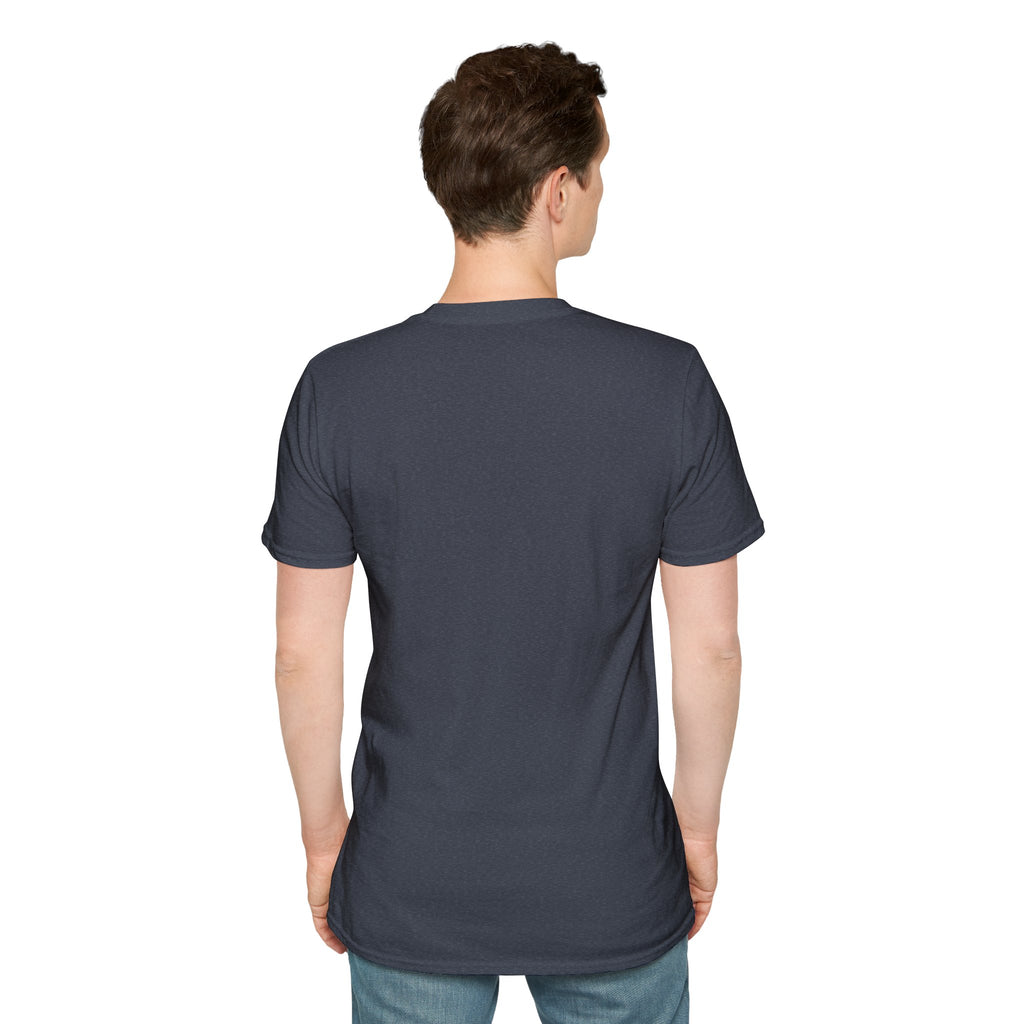 Ego Is The Enemy Unisex Softstyle Tee, Inspirational Graphic Shirt, Motivational Quote Top, Self-Development Apparel, Minimalist T-Shirt,