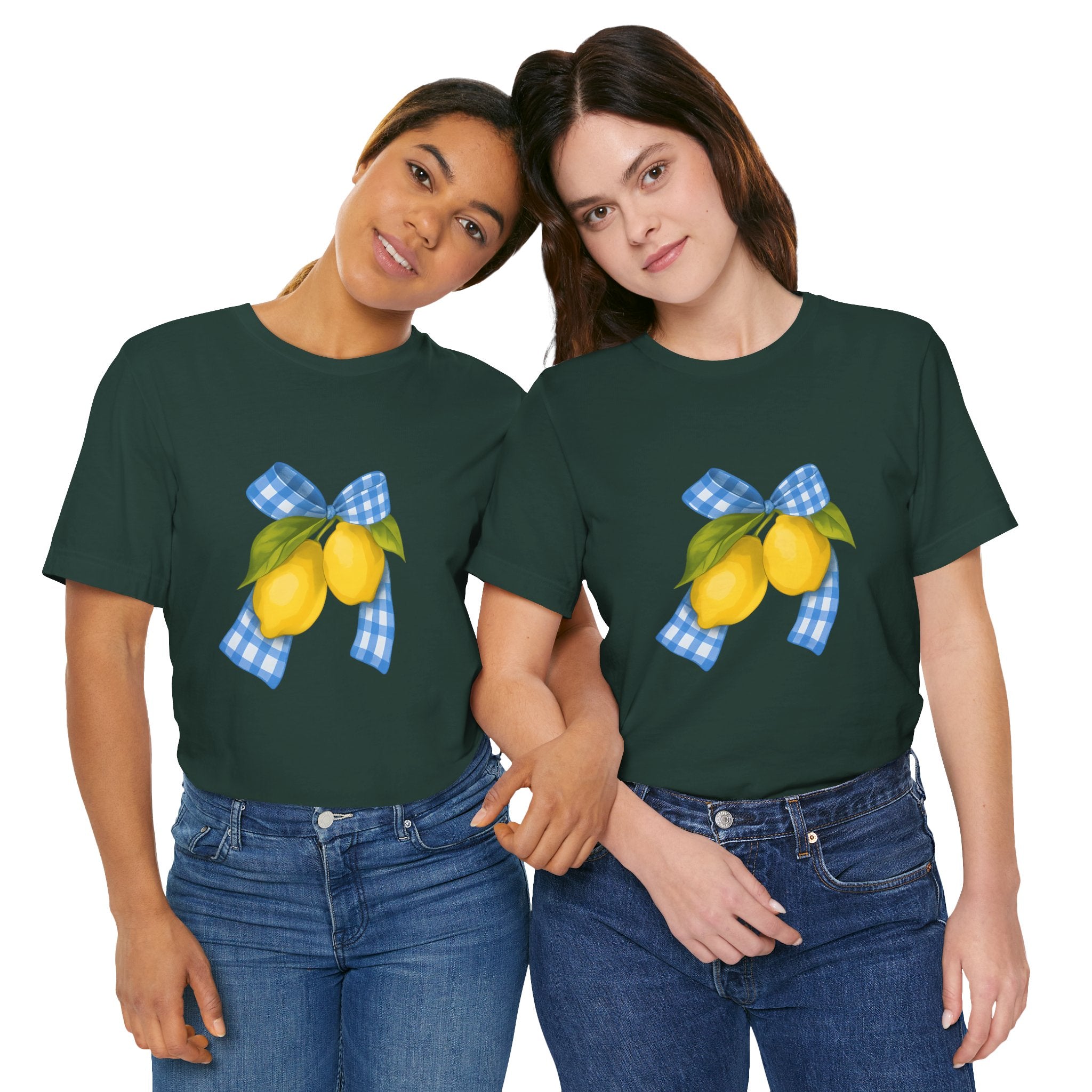 Lemon Blossom Unisex Tee - Summer Vibes, Farmhouse Style, Gifts for Her, Casual Wear, Garden Party Attire