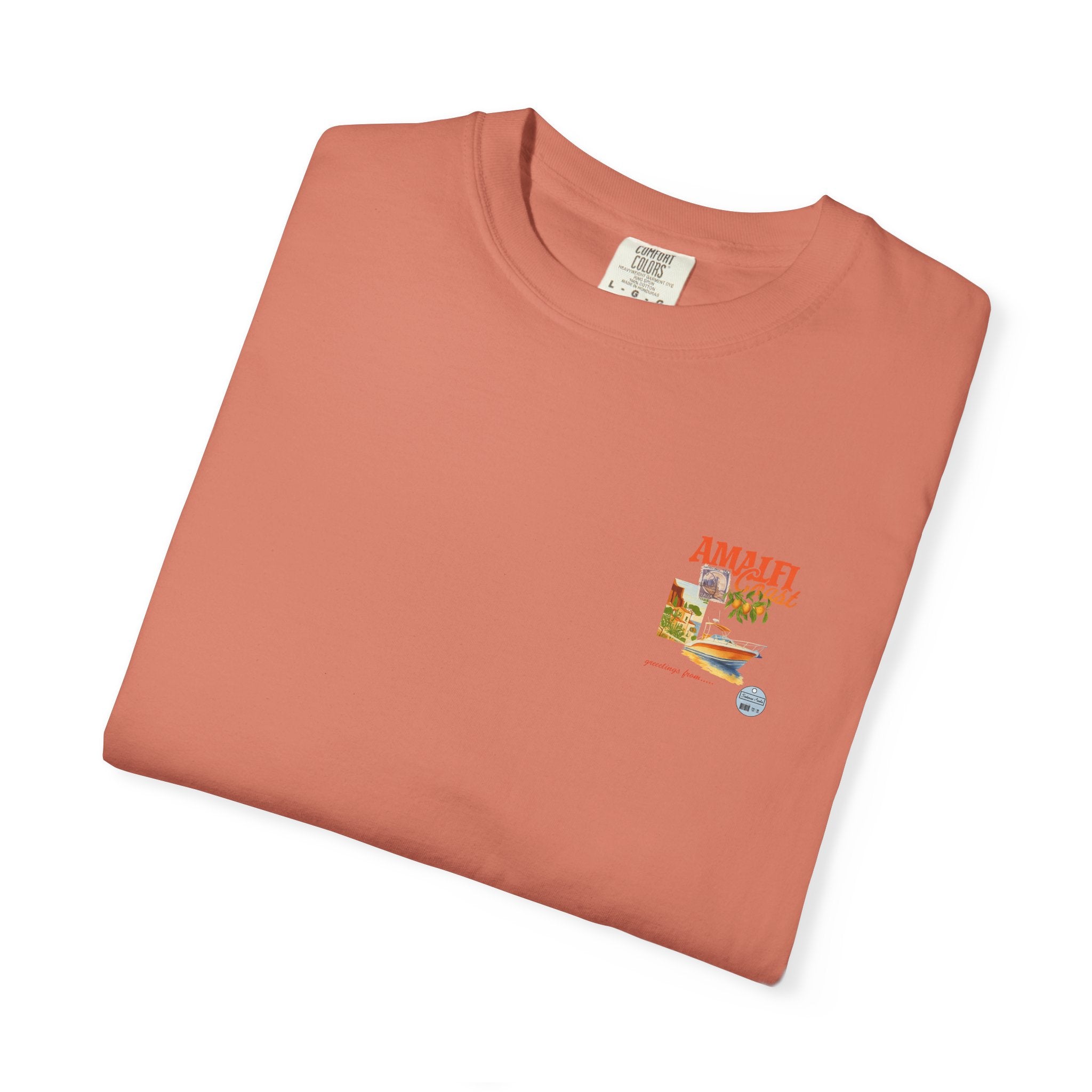 Amalfi Coast Vintage Unisex T-shirt - Stylish Travel Tee for Beach Lovers, Gifts for Her, Casual Summer Wear, Vacation Vibes