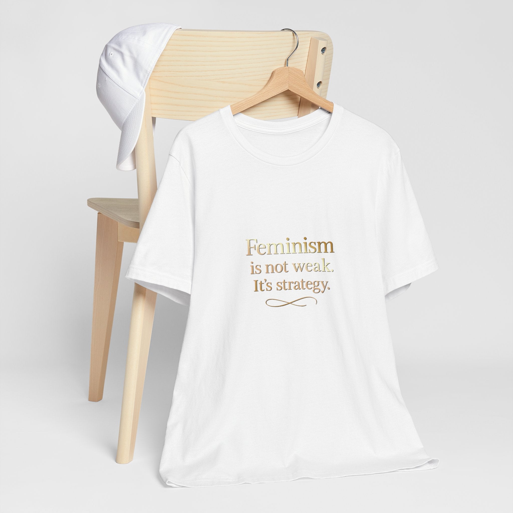 Feminism Is Not Weak Tee Bold Feminist Statement Shirt