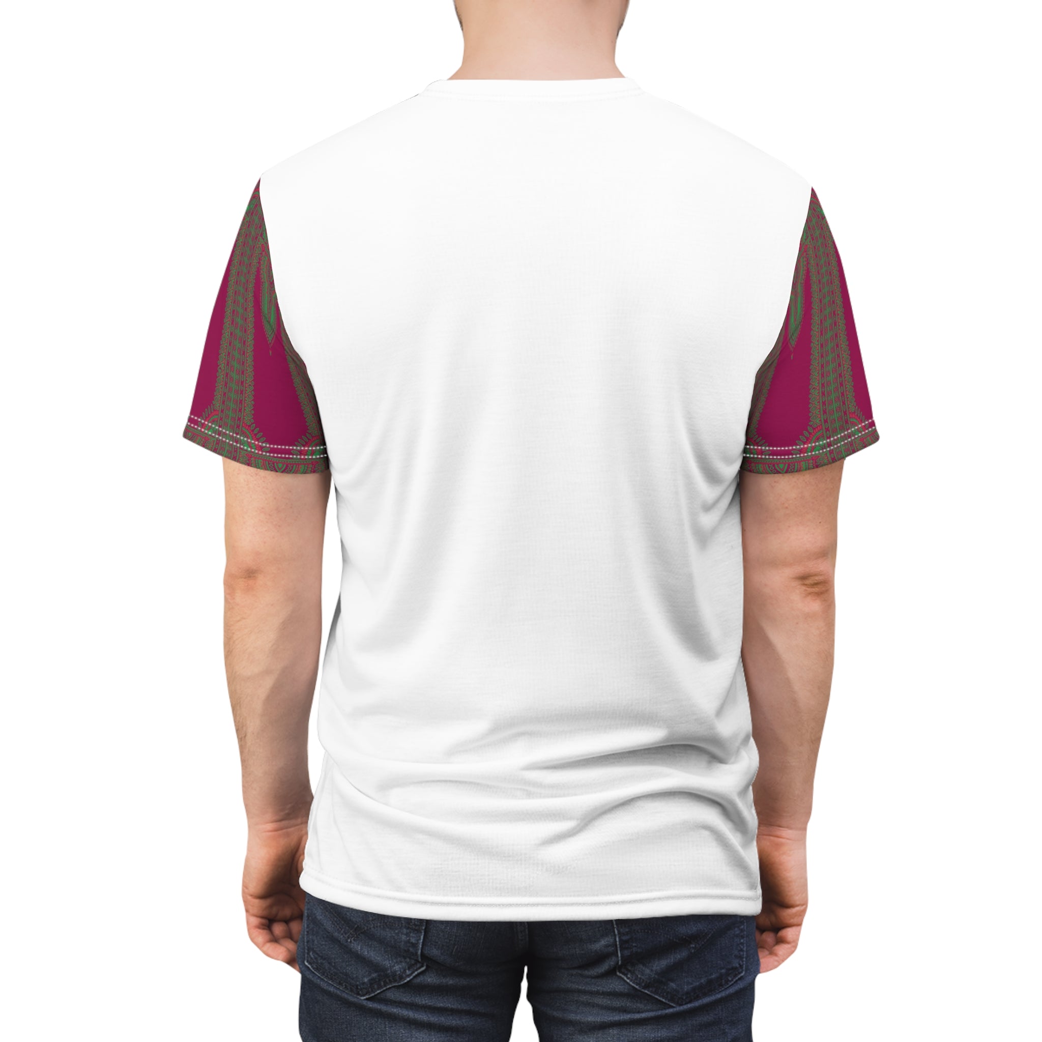 Ankara Sleeves Unisex Tee