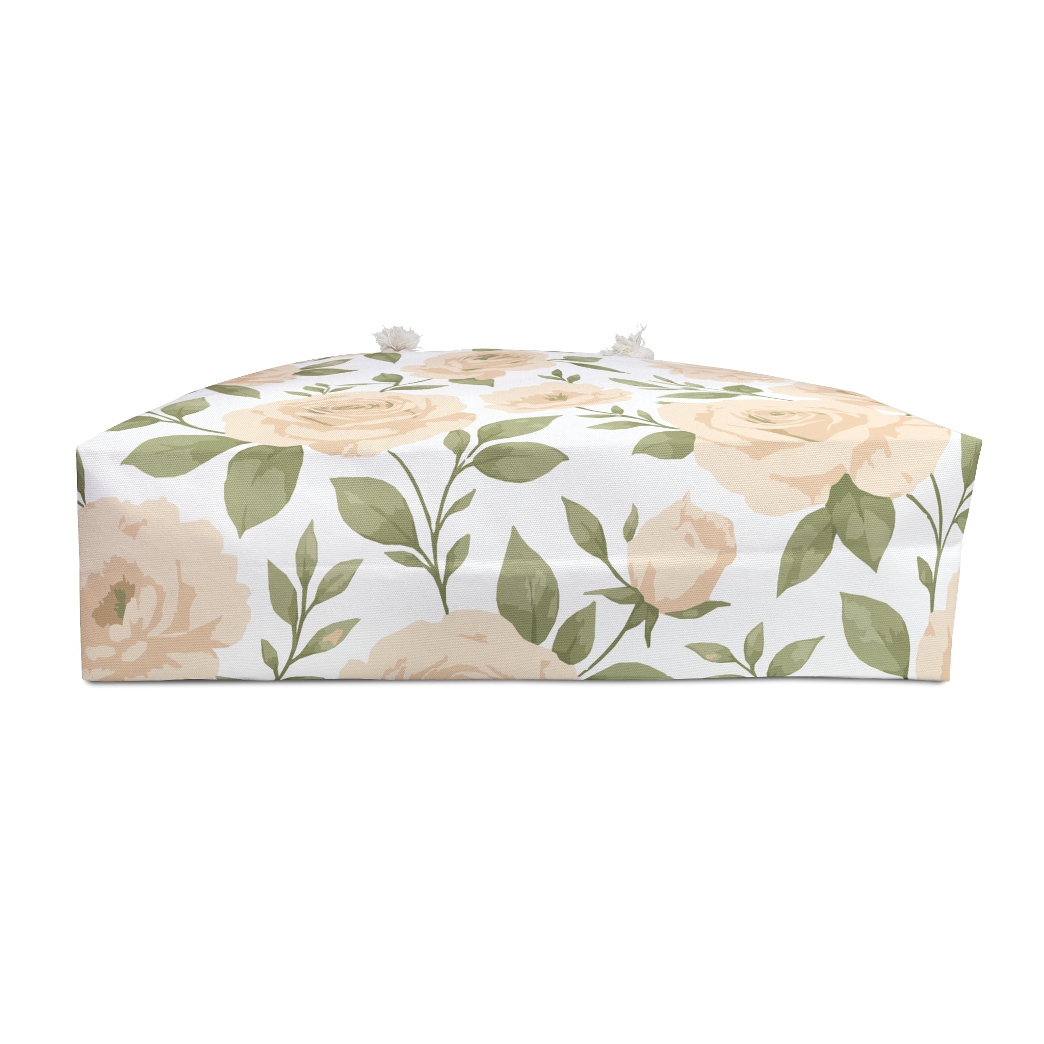 Floral Weekender Bag, Travel Tote, Overnight Bag, Beach Bag, Mother's Day Gift, Spring Picnic Bag, Floral Travel Essentials