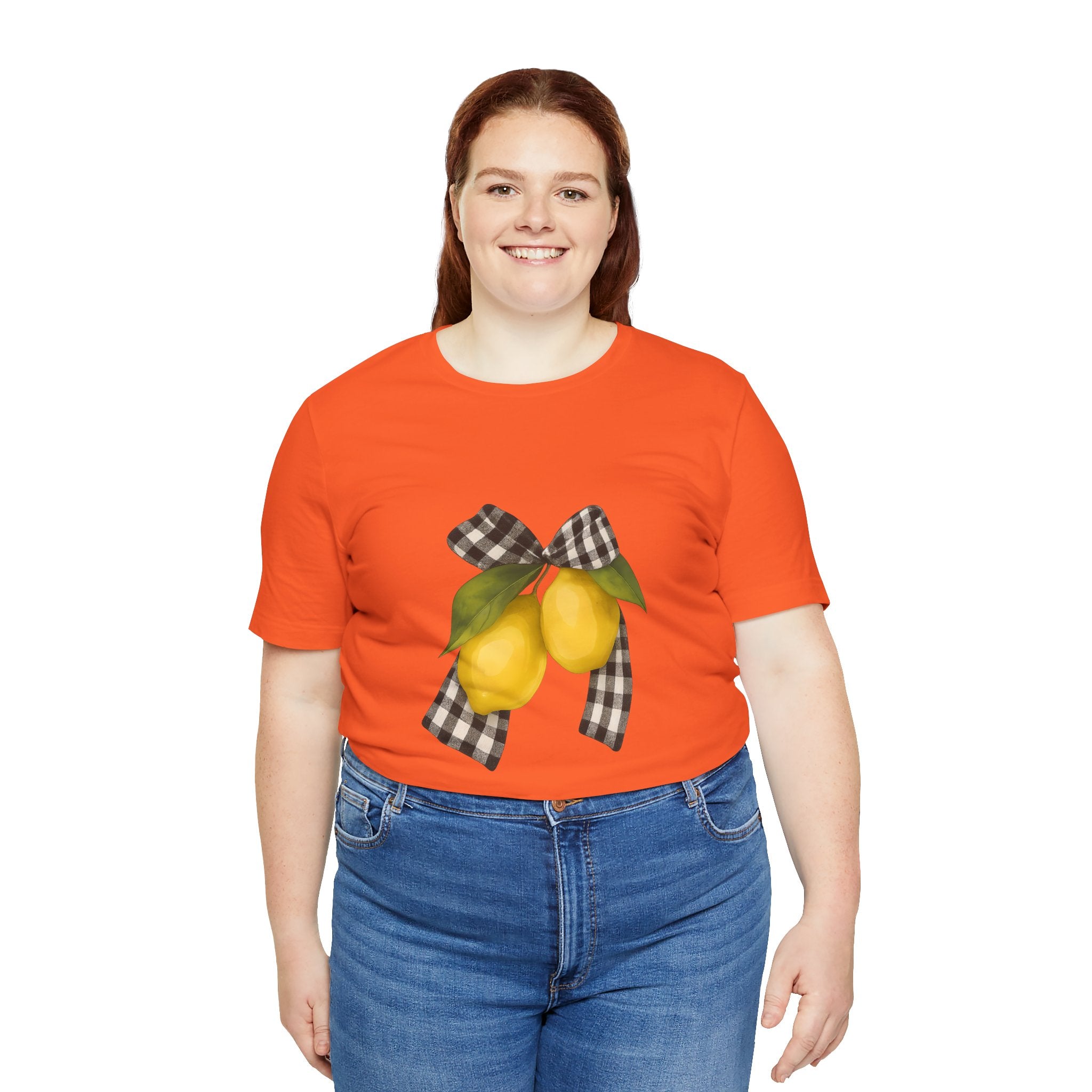 Lemon Print Unisex Tee - Perfect for Summer Parties, Gifts, Everyday wear, Festivals, and Home Decor