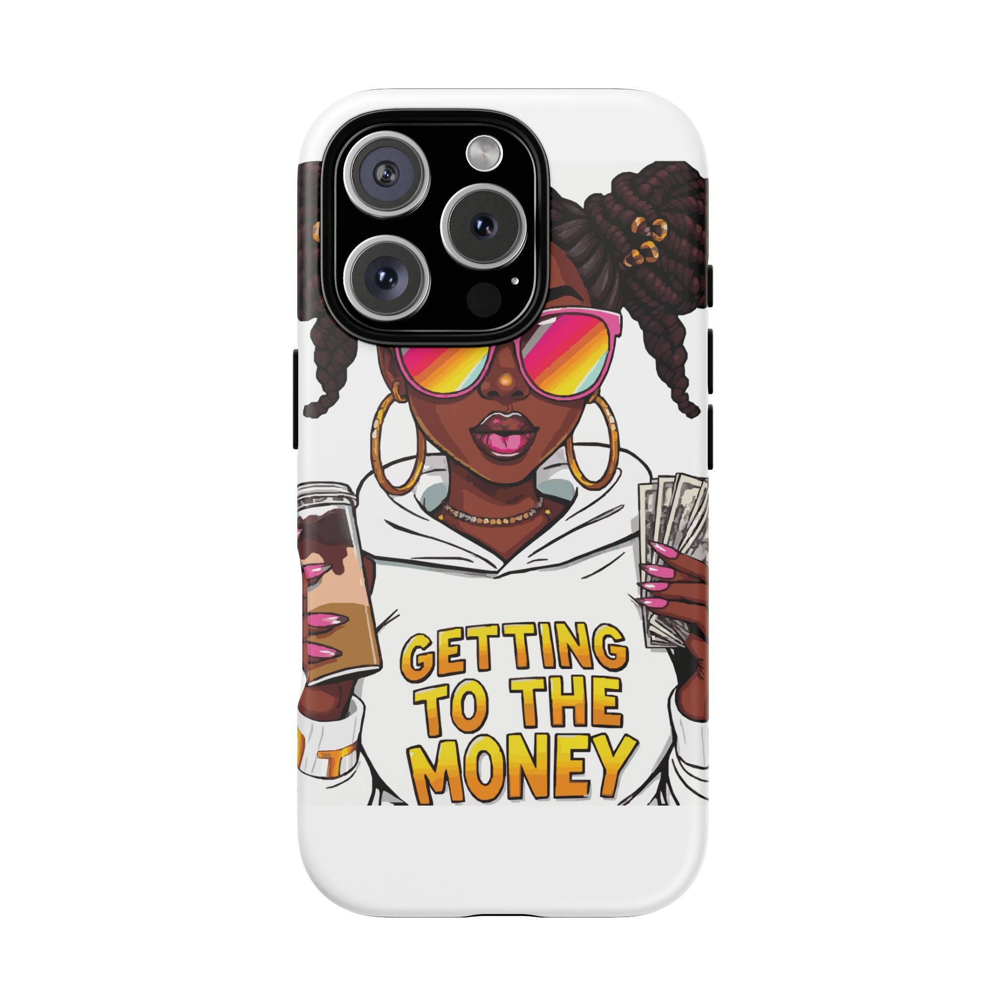 Stylish Phone Case with Bold Design, Fun Gift for Her, Customizable Cover, [...]