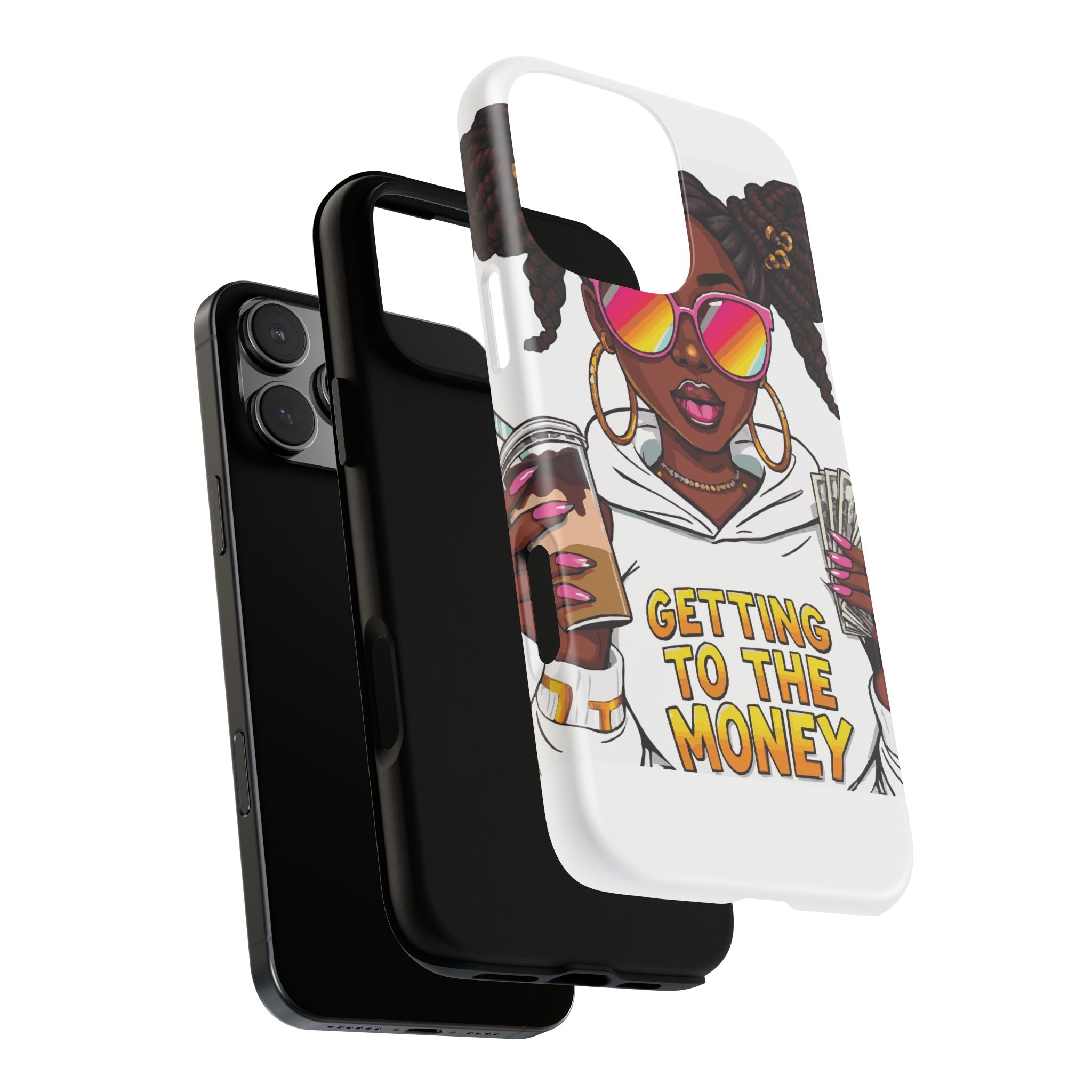 Stylish Phone Case with Bold Design, Fun Gift for Her, Customizable Cover, [...]