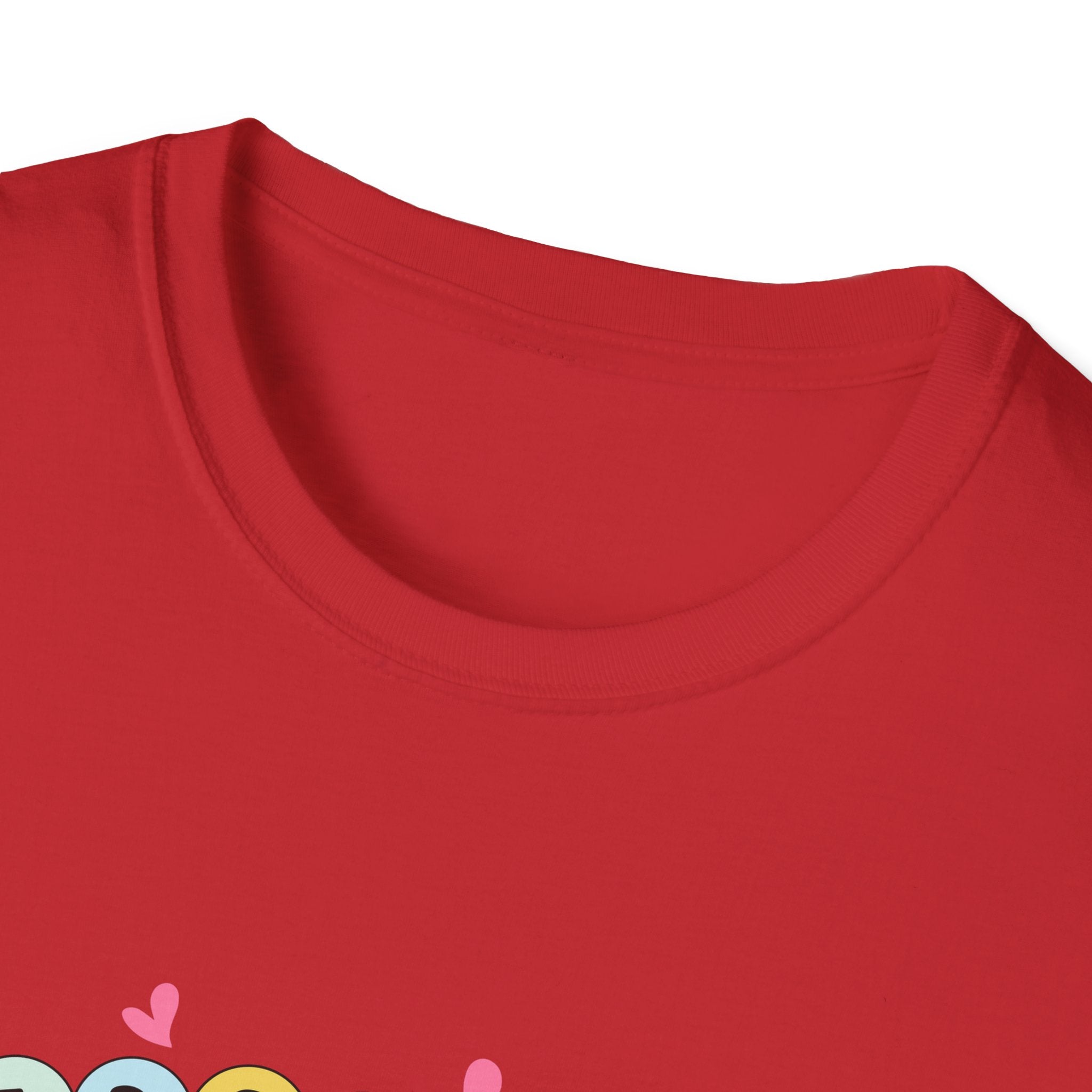 First Day of School Unisex T-Shirt - Cute Kids Tee, Back-to-School Shirt, Gift for Students, Colorful Bow Design, Fun School Apparel