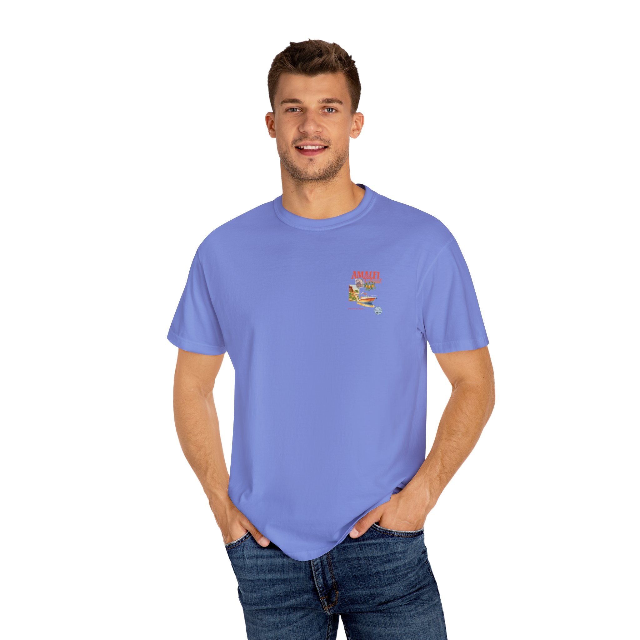 Amalfi Coast Vintage Unisex T-shirt - Stylish Travel Tee for Beach Lovers, Gifts for Her, Casual Summer Wear, Vacation Vibes