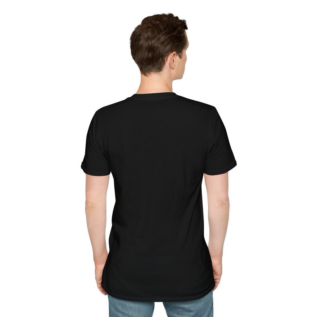 Ego Is The Enemy Unisex Softstyle Tee, Inspirational Graphic Shirt, Motivational Quote Top, Self-Development Apparel, Minimalist T-Shirt,