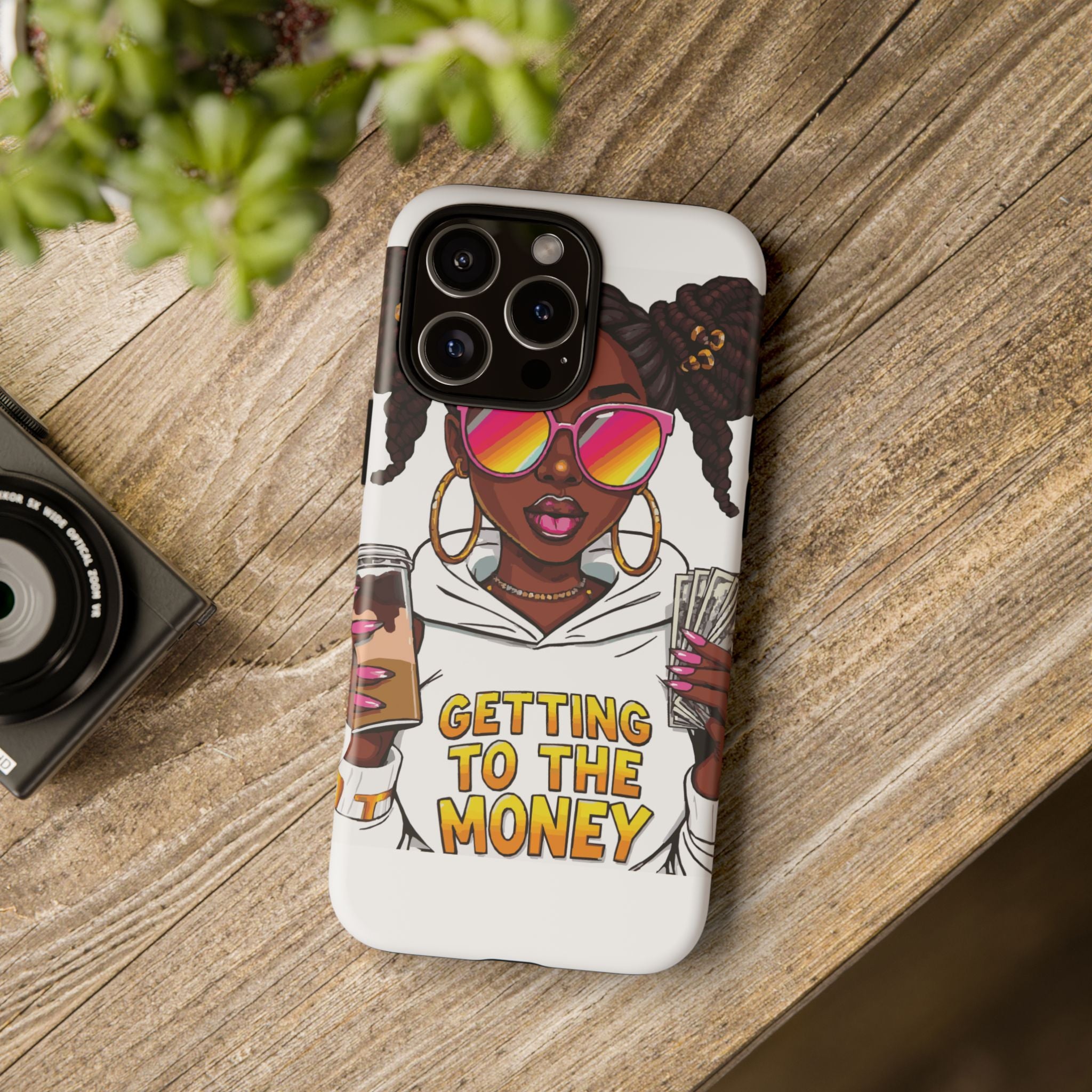 Stylish Phone Case with Bold Design, Fun Gift for Her, Customizable Cover, [...]