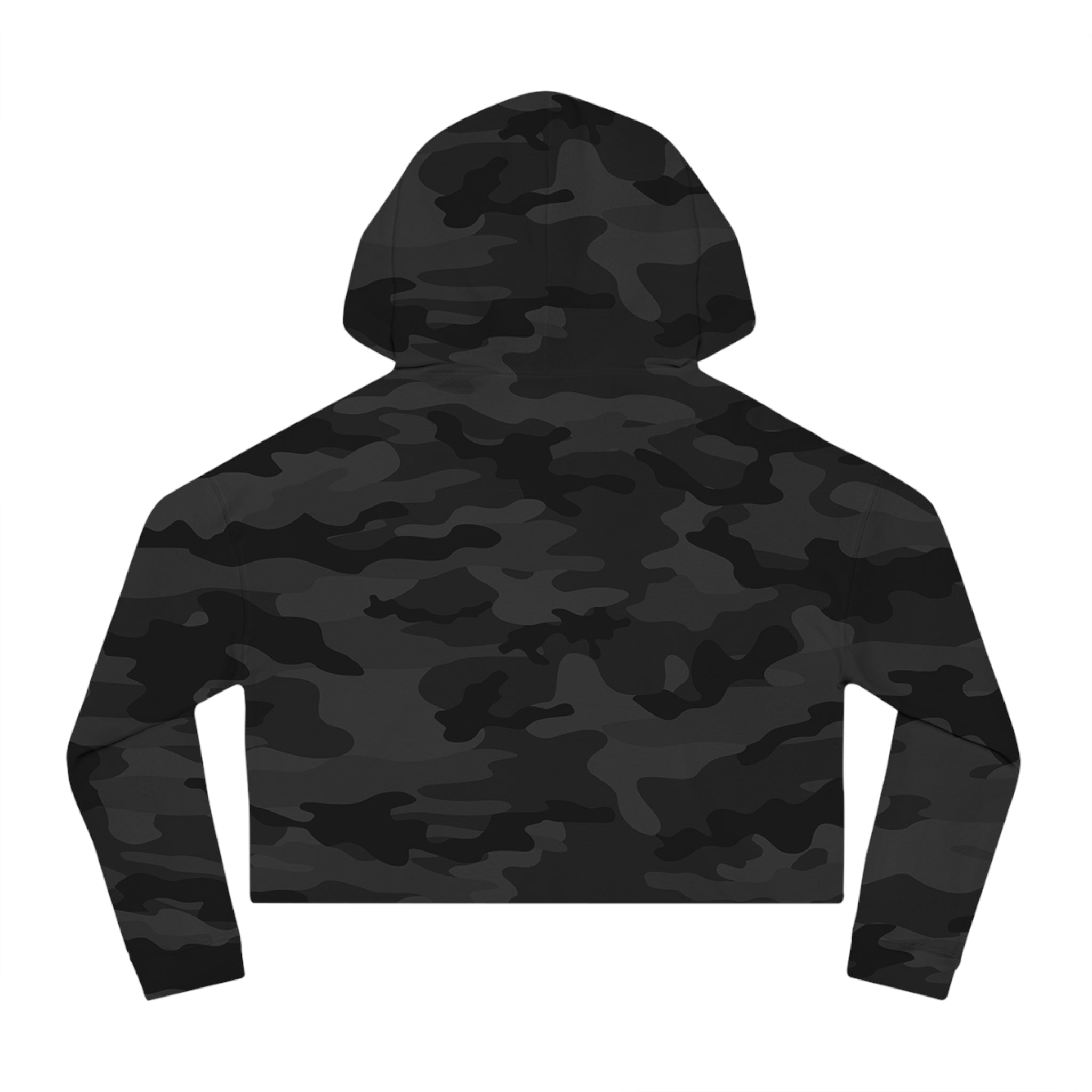 Camo Pet Lovers Cropped Hoodie - My Kids Have Paws Sweatshirt, Animal Lover Gift, Pet Mom Apparel, Trendy Hooded Top, Cozy Casual Wear