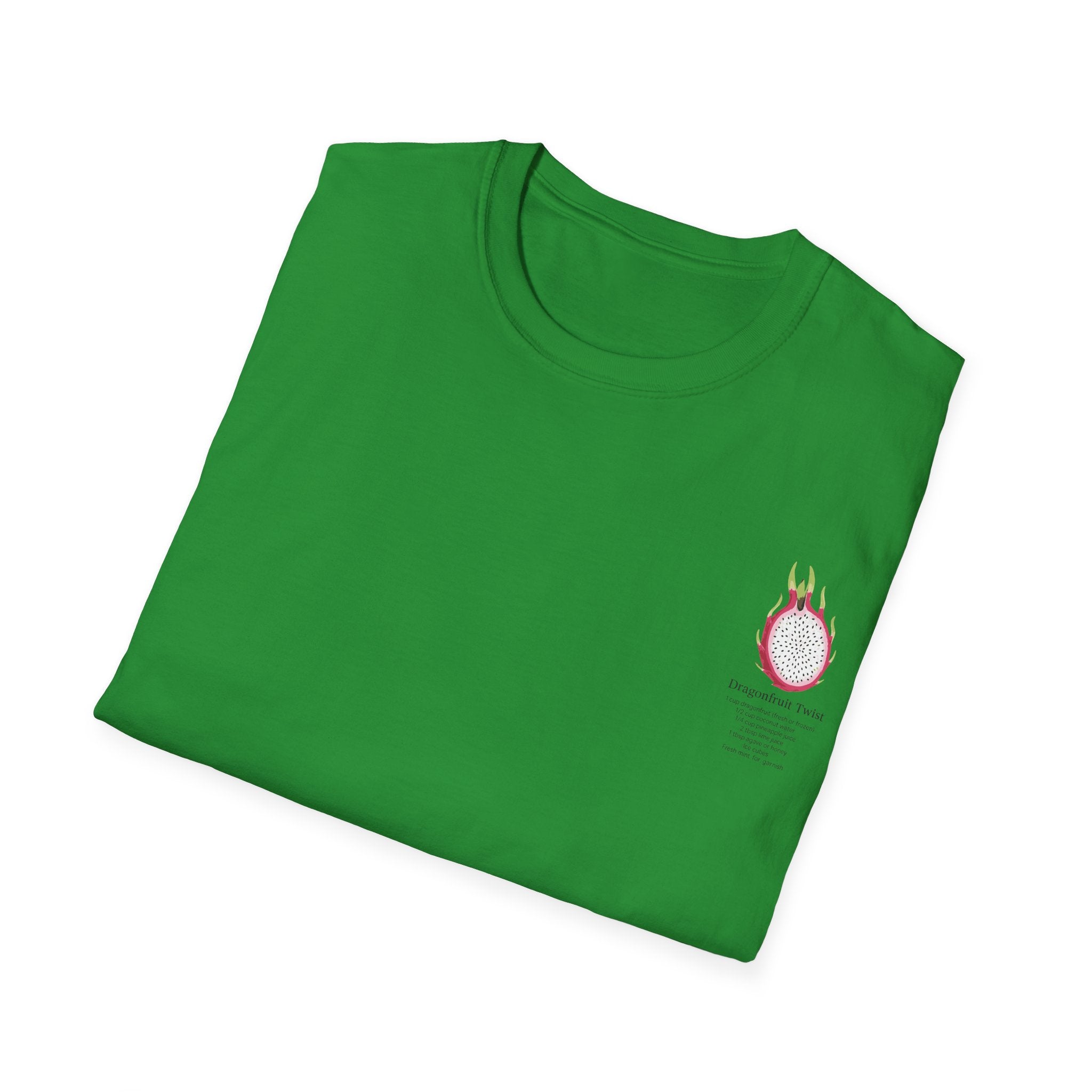 T-Shirt with Dragonfruit Design, Fun Summer Tee, Gift for Fruit Lovers, Cute Casual Wear, Vacation Outfit, Foodie Fashion