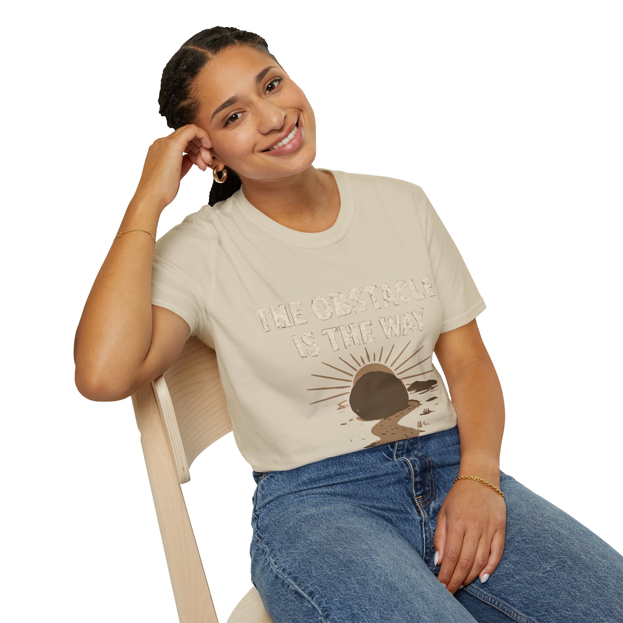 Graphic T-Shirt - The Obstacle is the Way